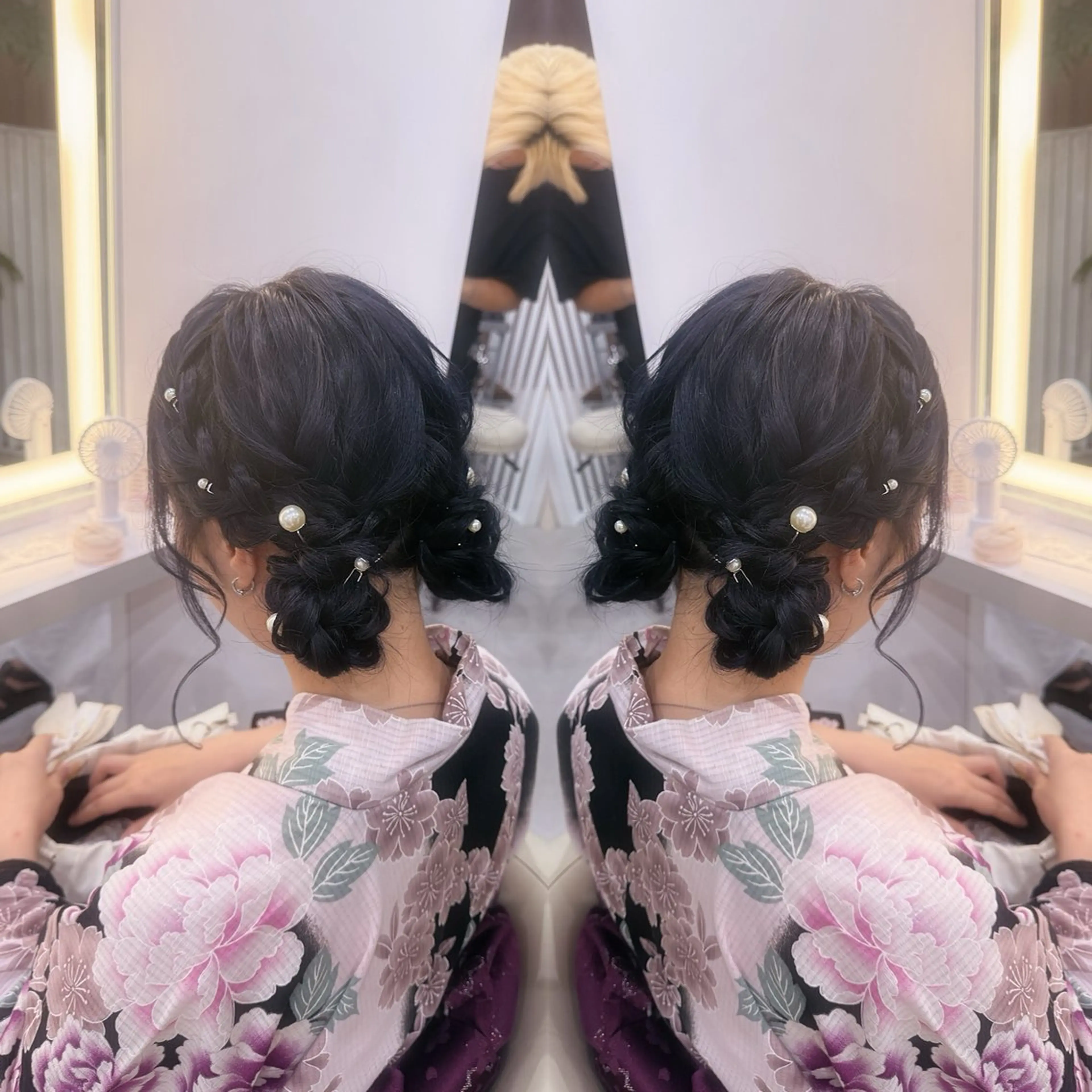 ヘアアレンジ 秋葉原コットン所属・ヘアセット 🤍AIRA🤍のヘアスタイル