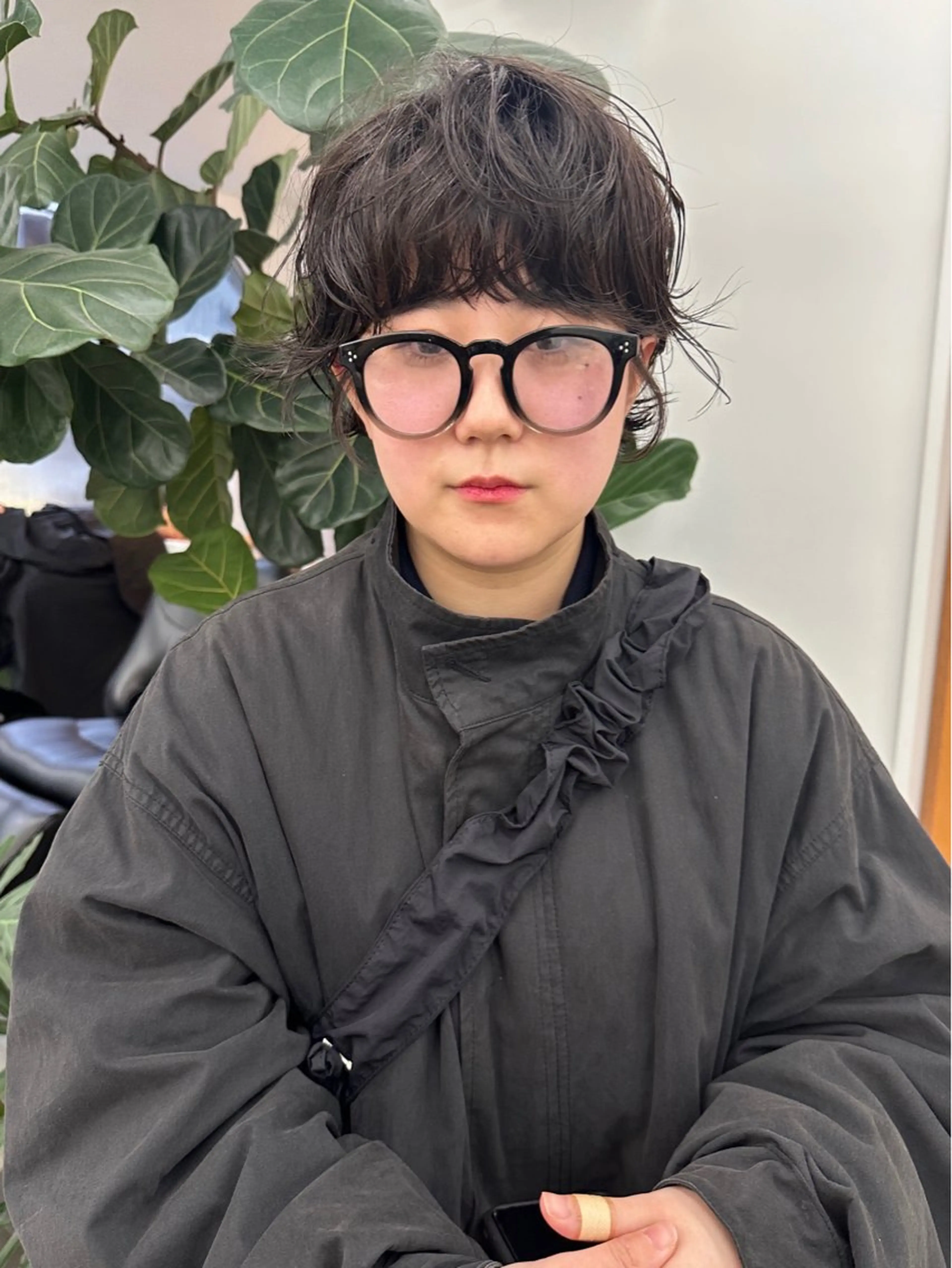 ショート パーマ ショートヘア ニュアンスパーマ カット パーマ トリートメント ボブ/レイヤー/ケア パーマ/リュウタのヘアスタイル