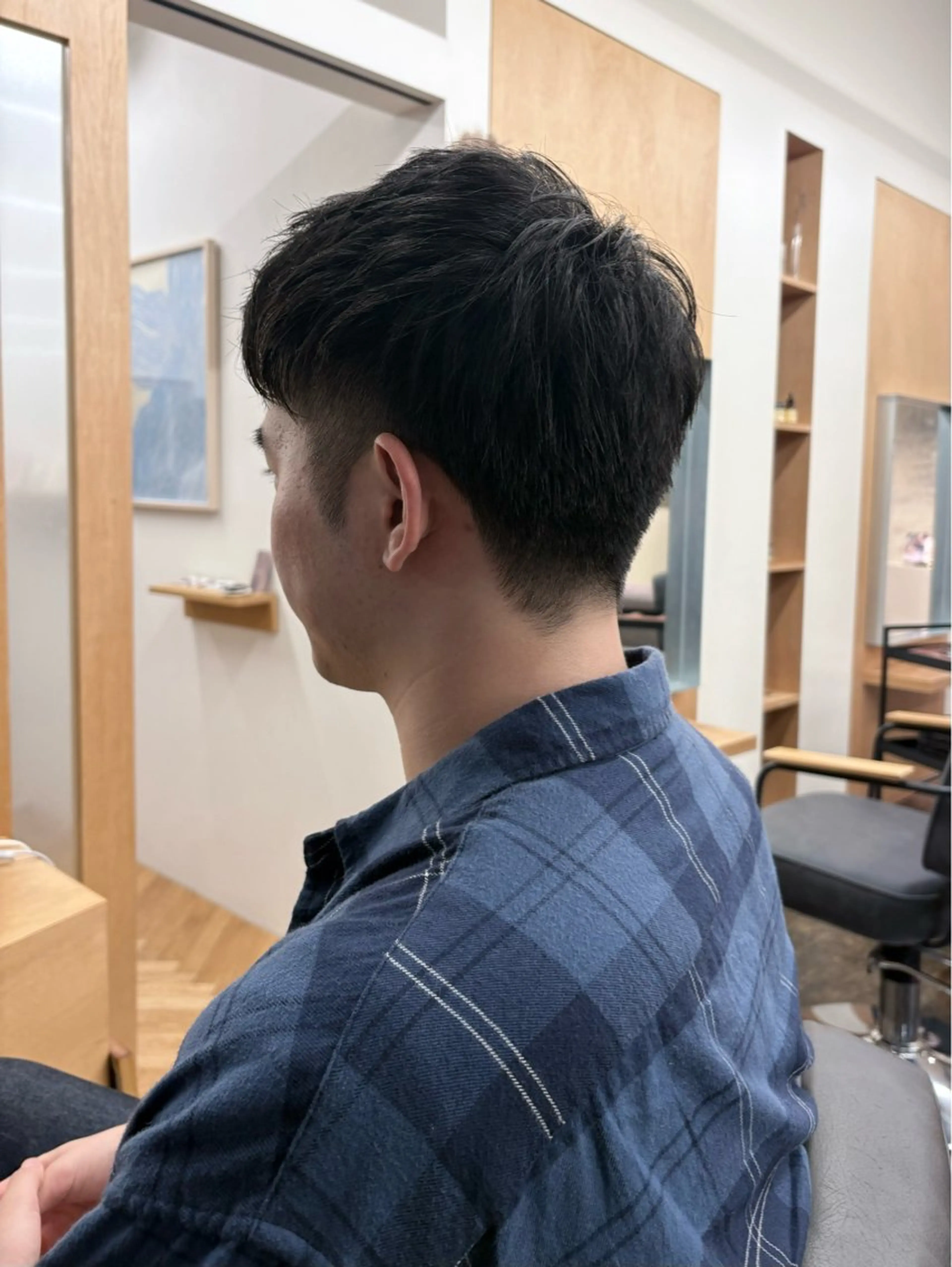 ショート メンズ カット karin🌛ボブ／ 透明感たっぷりカラーのヘアスタイル