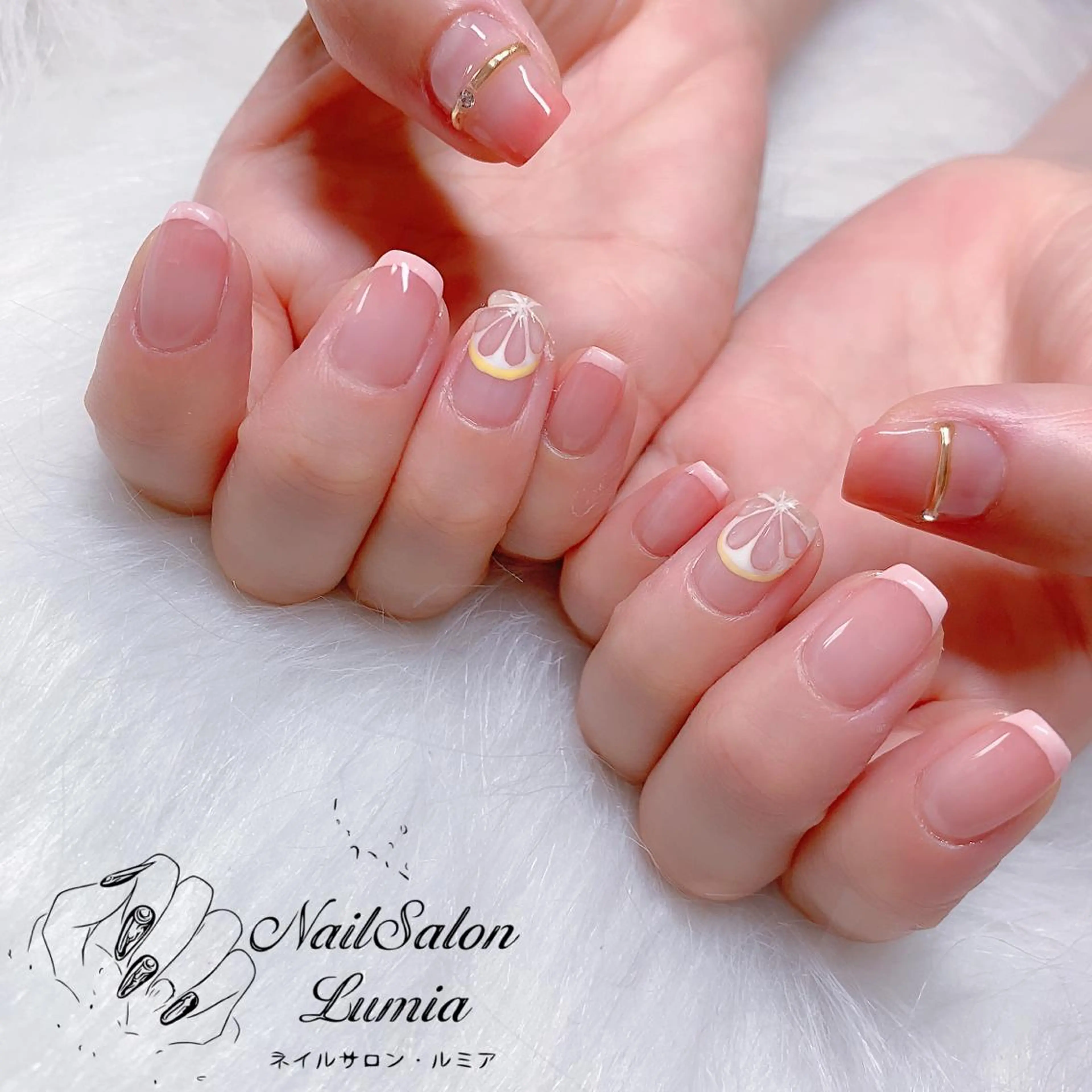 ネイル ハンドネイル ネイルサロン ルミア Lumia 店長のネイルデザイン