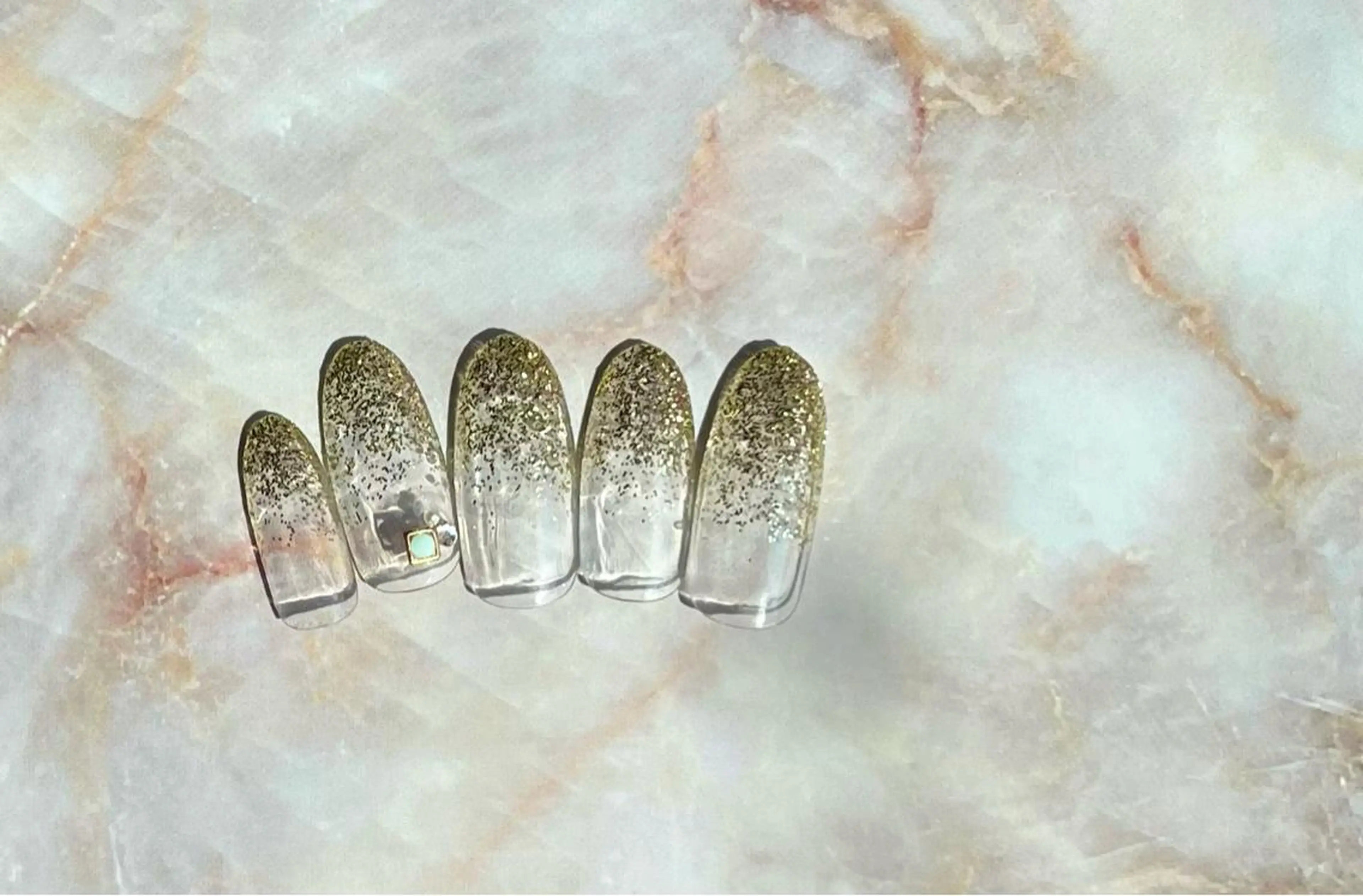 定額デザイン　アート込み　【オフ代＋600円】　ドライケア込みの写真