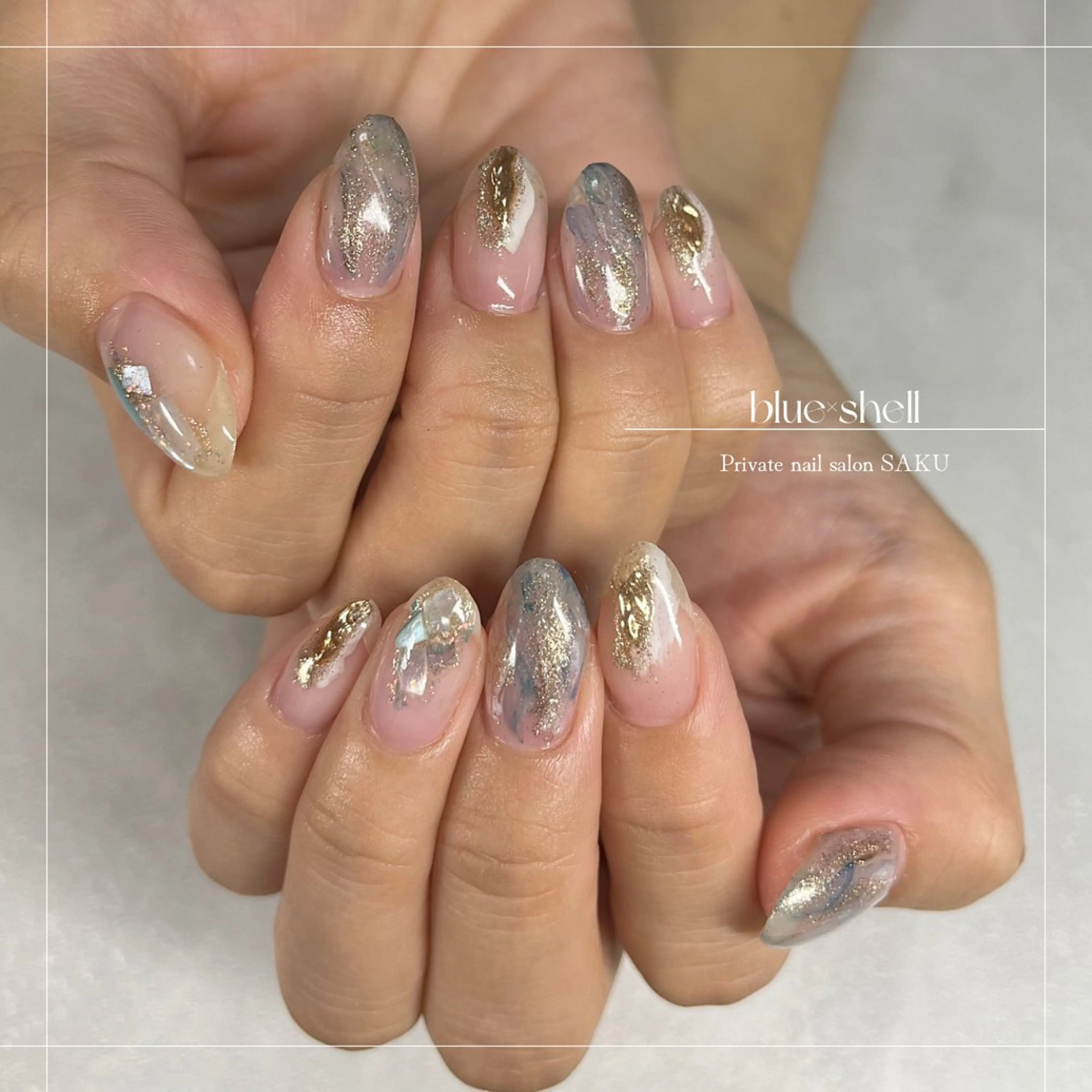 ネイル ハンドネイル SAKU  nail[サクネイル]所属・SAKU nail 作島茜のネイルデザイン