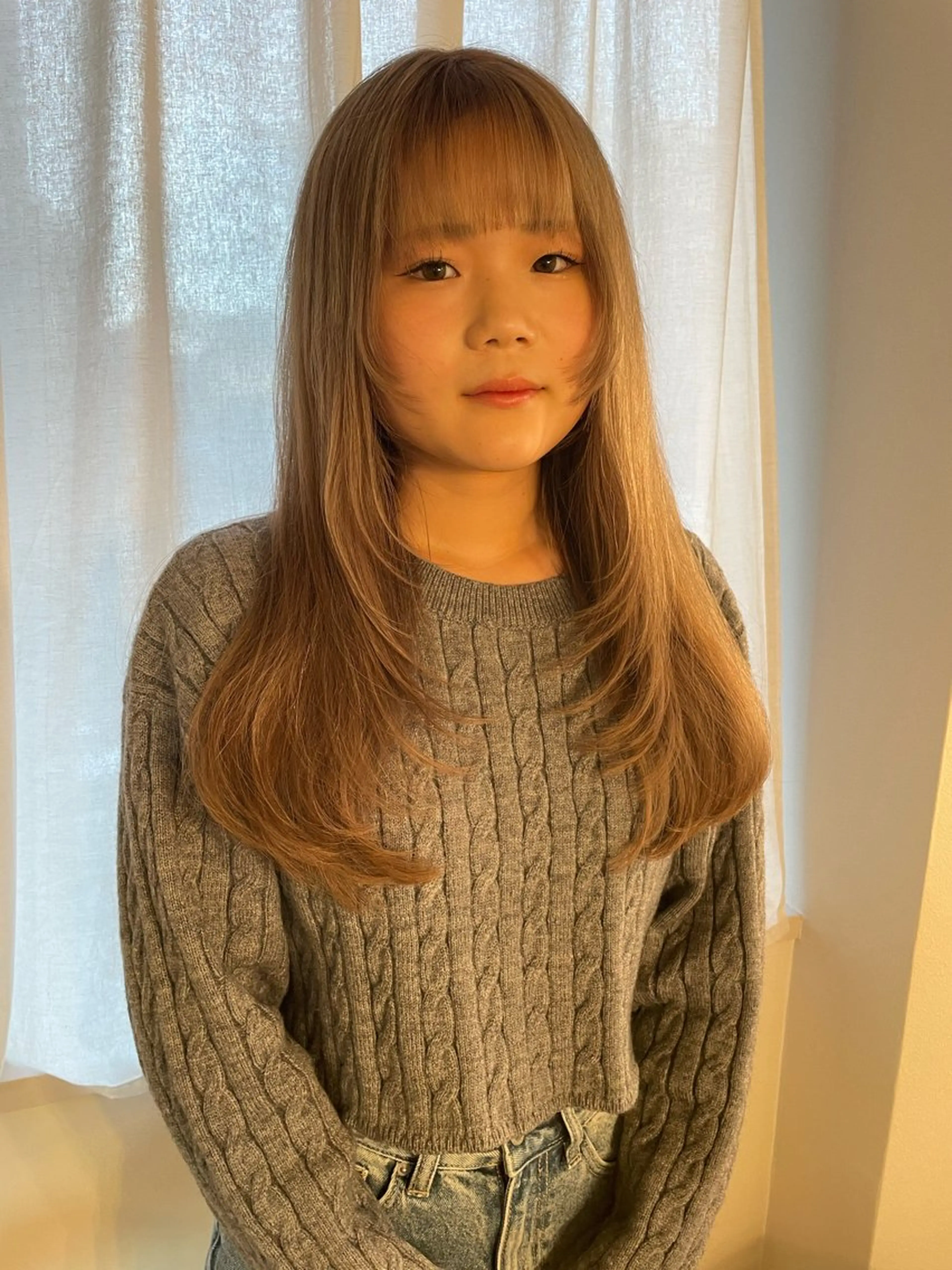 ロング ヘアカラー トリートメント cocoluana(ココルアナ)所属・韓国風ヘア専門 🇰🇷Noaのヘアスタイル