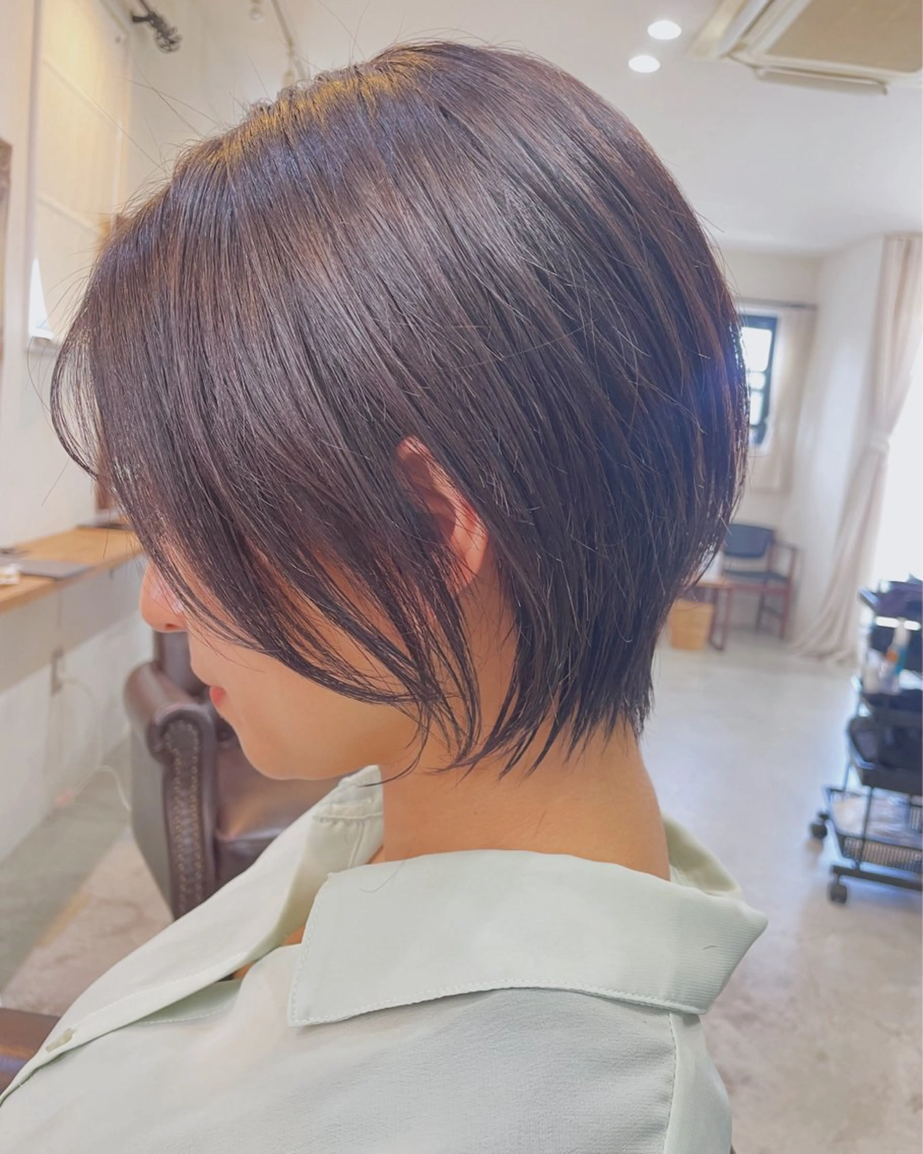 ショート 山形 ゆりのヘアスタイル