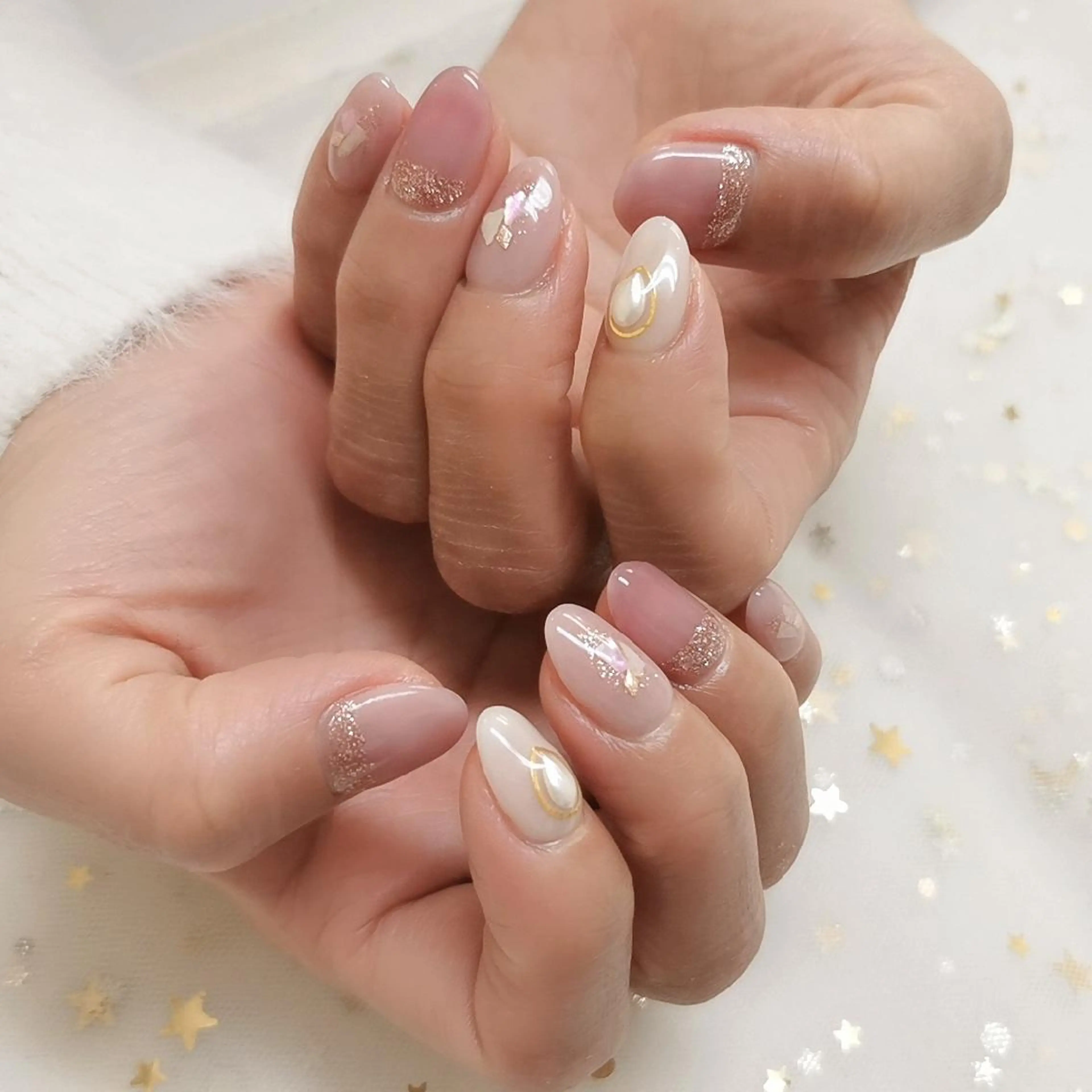 ネイル ハンドネイル 上福岡 らんらんのネイルデザイン