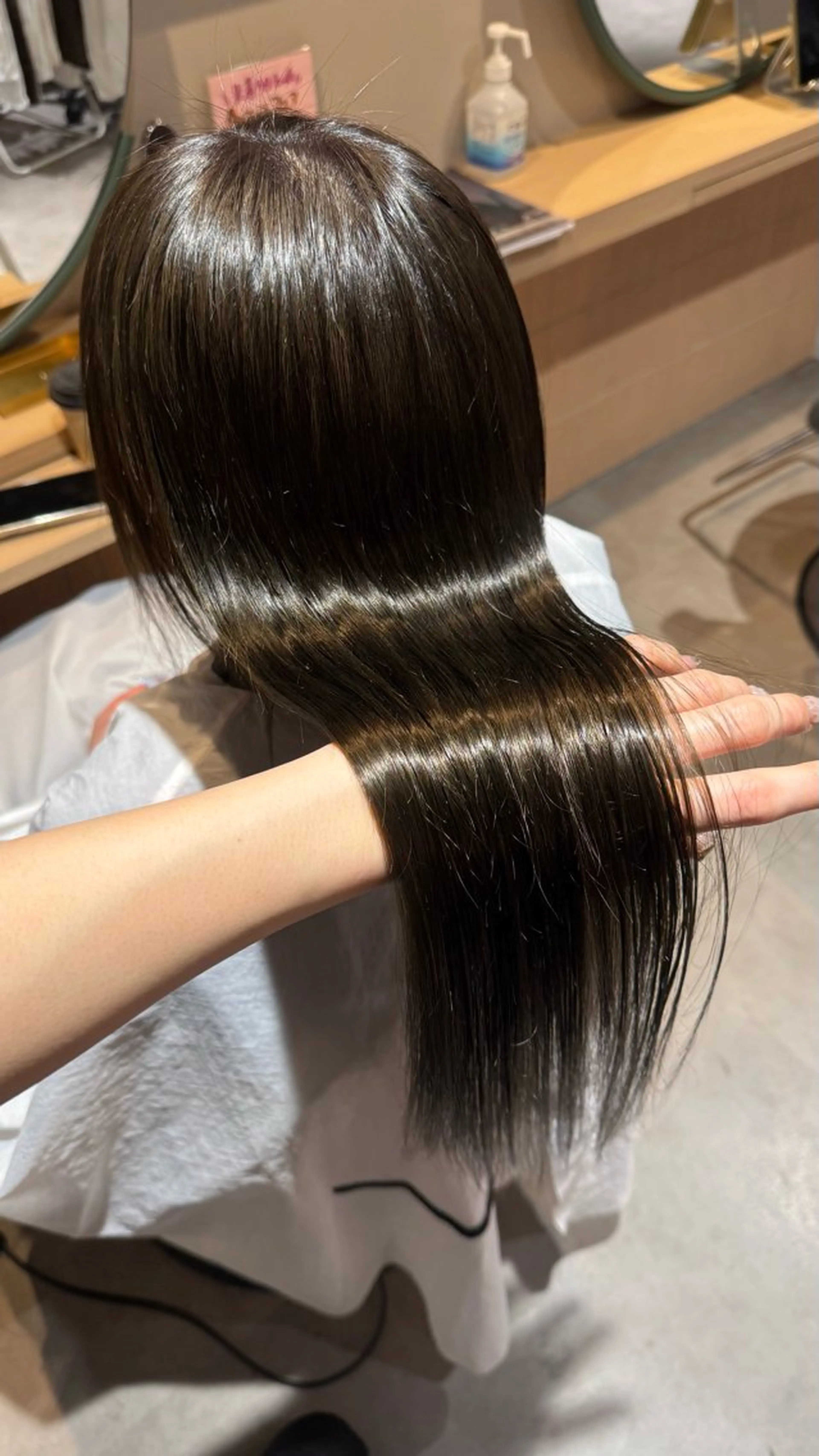 ロング 松本 夢叶のヘアスタイル