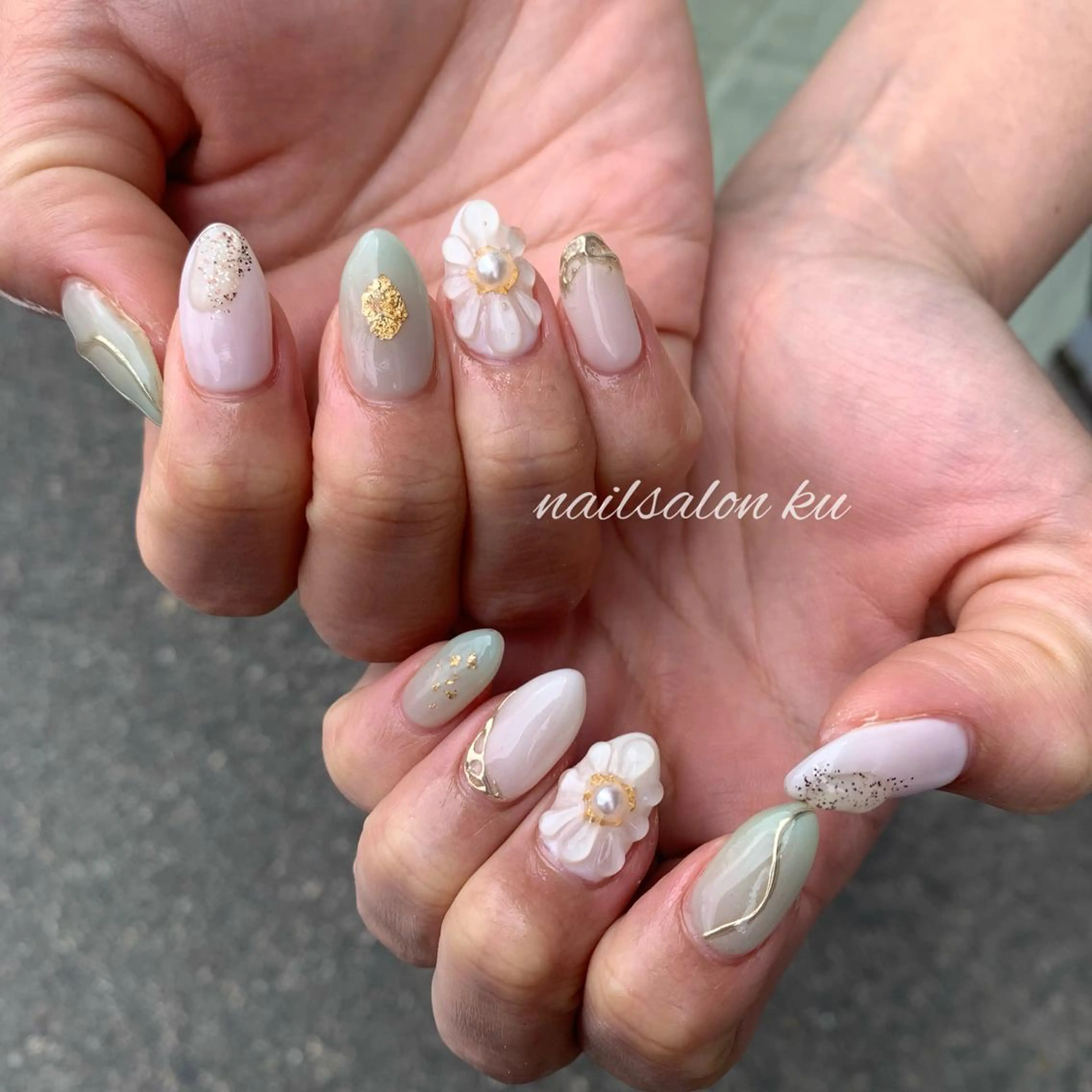 ネイル ハンドネイル ネイルサロン クーのネイルデザイン