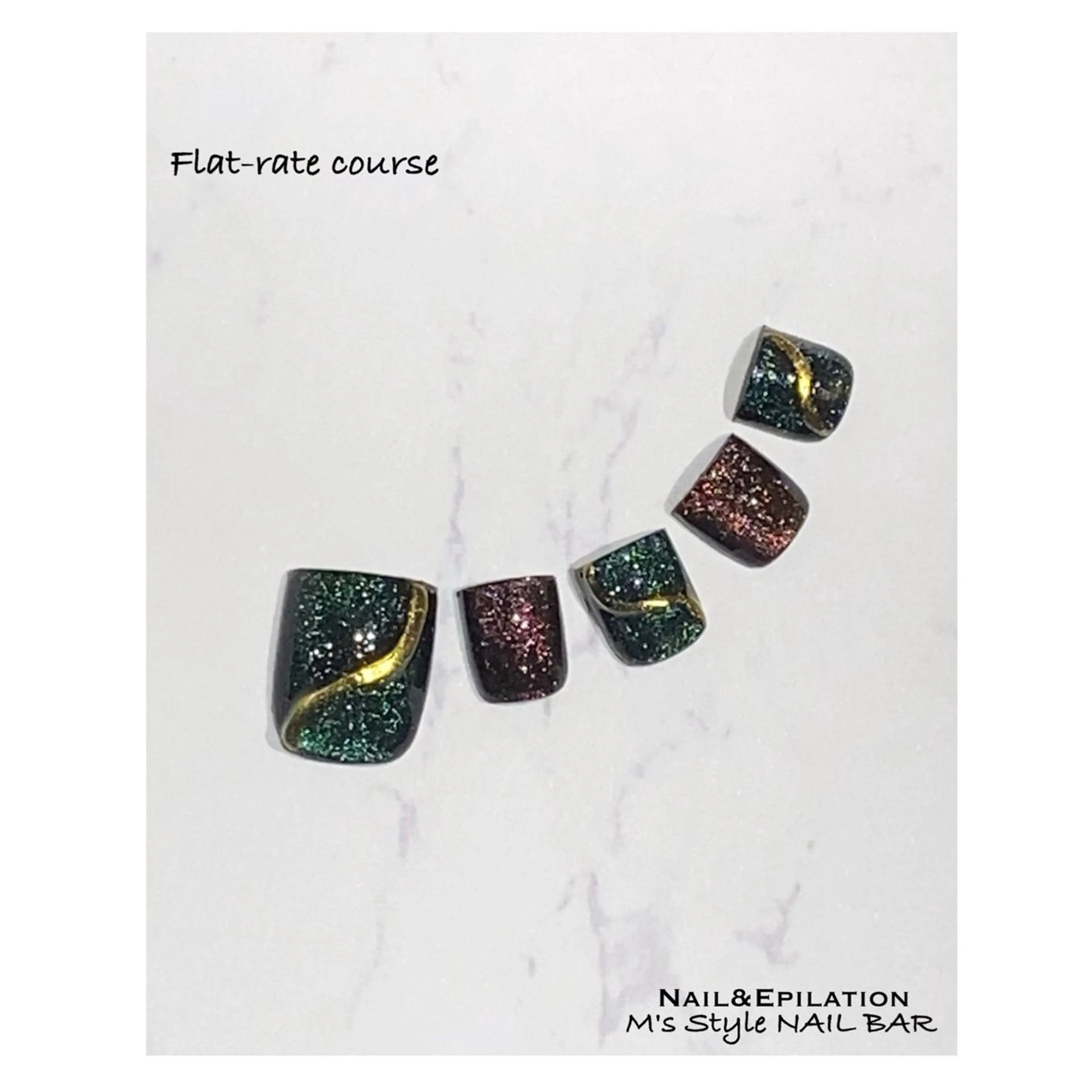 ネイル 成人式 フットネイル フレンチネイル ジェルネイル 韓国ネイル フットネイル M's Style NAIL BARのエステ・リラクイメージ