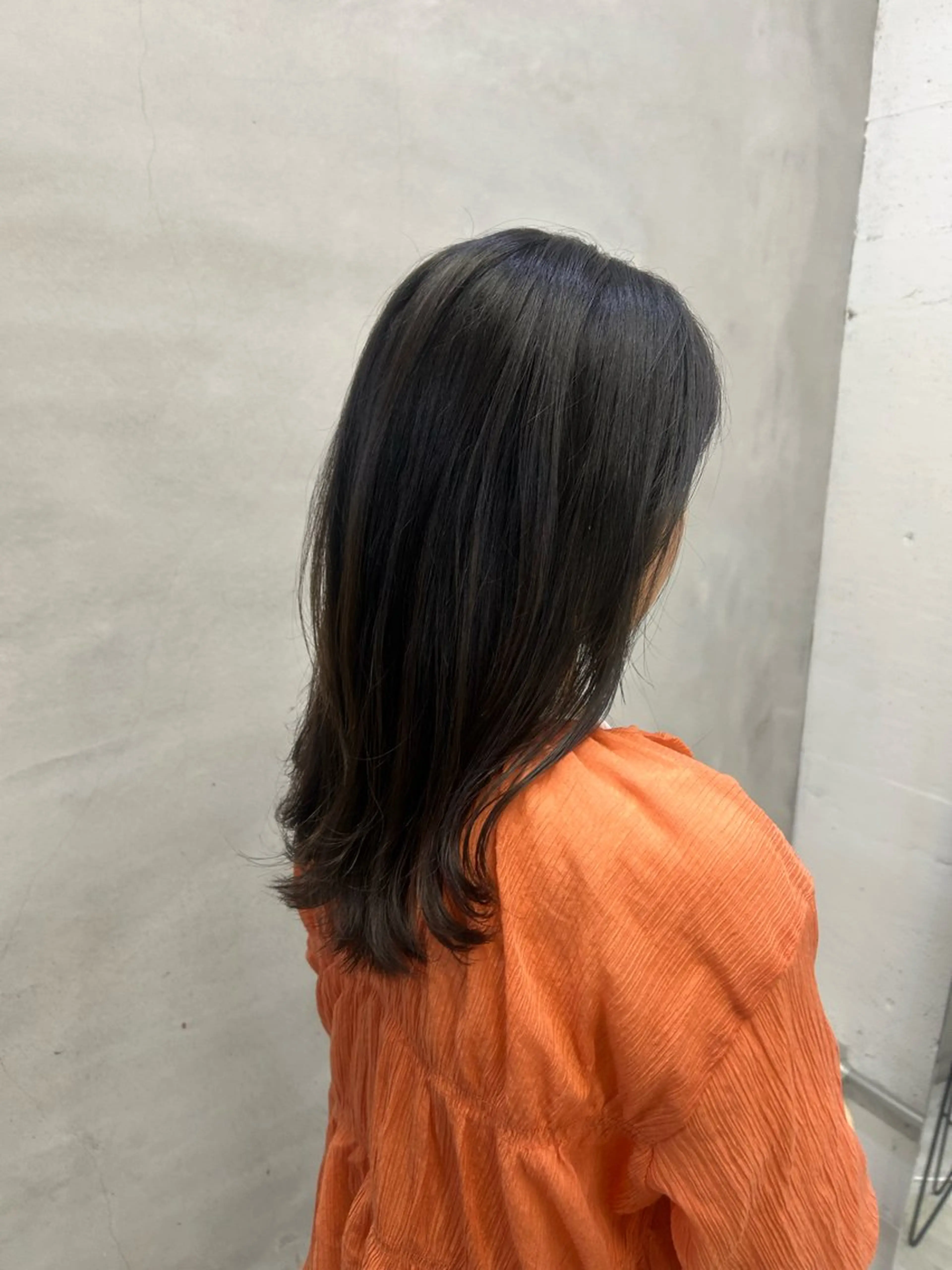 セミロング muku所属・レディースカット モデル/ayunaのヘアスタイル