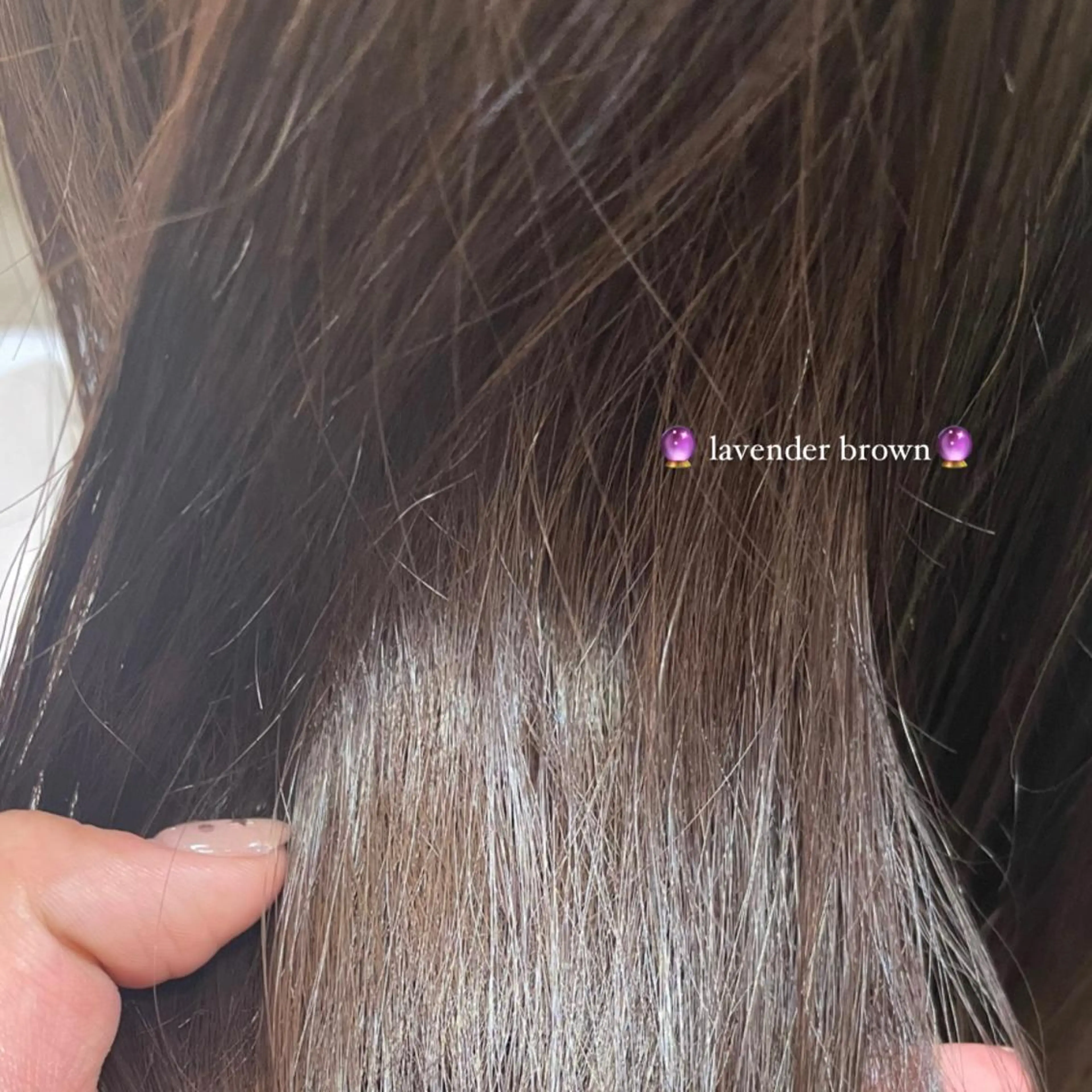 カラー 中村 帆花のヘアスタイル