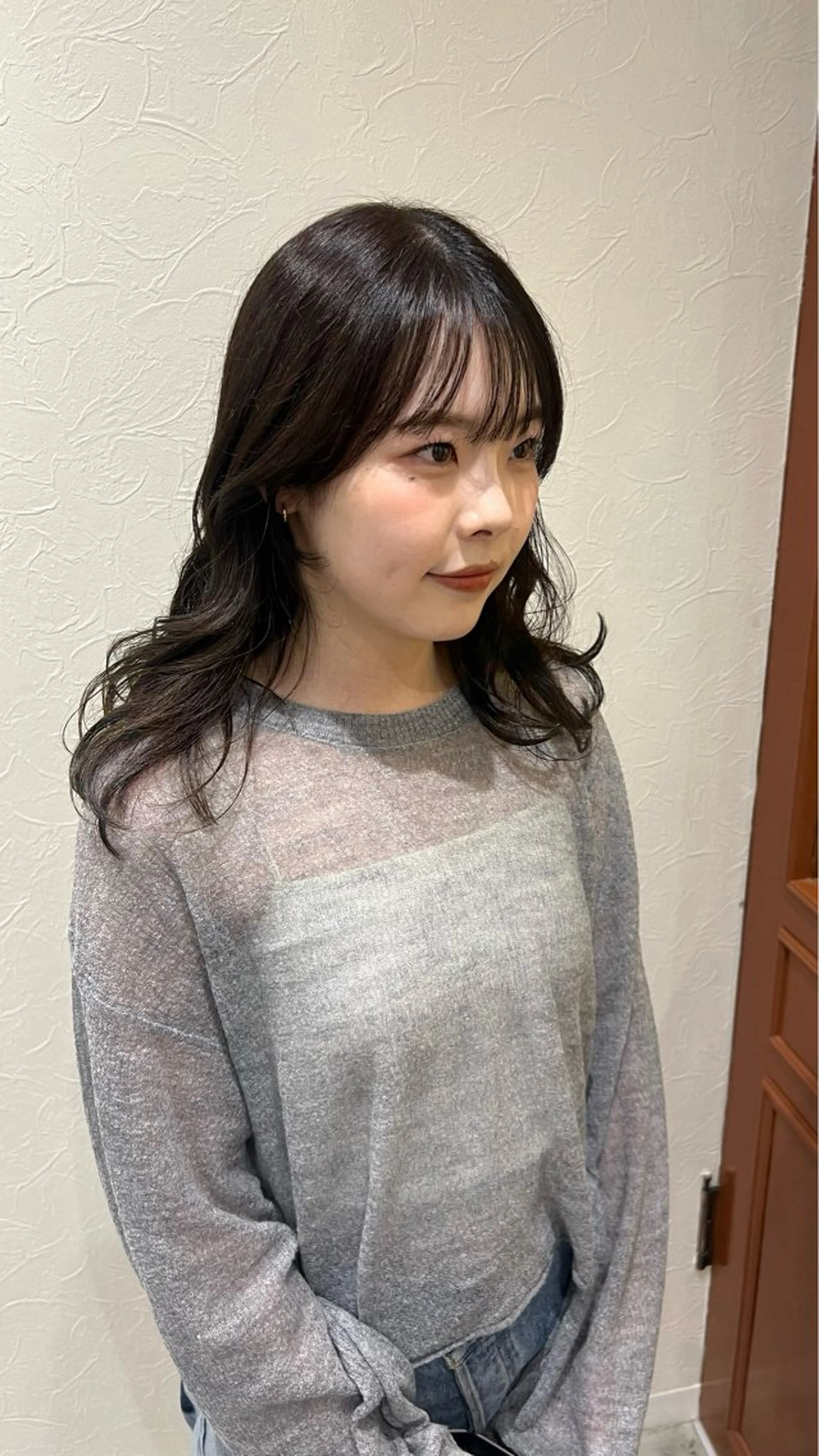 セミロング カラー Kasumi /伏見 /髪質改善/ロングのヘアスタイル