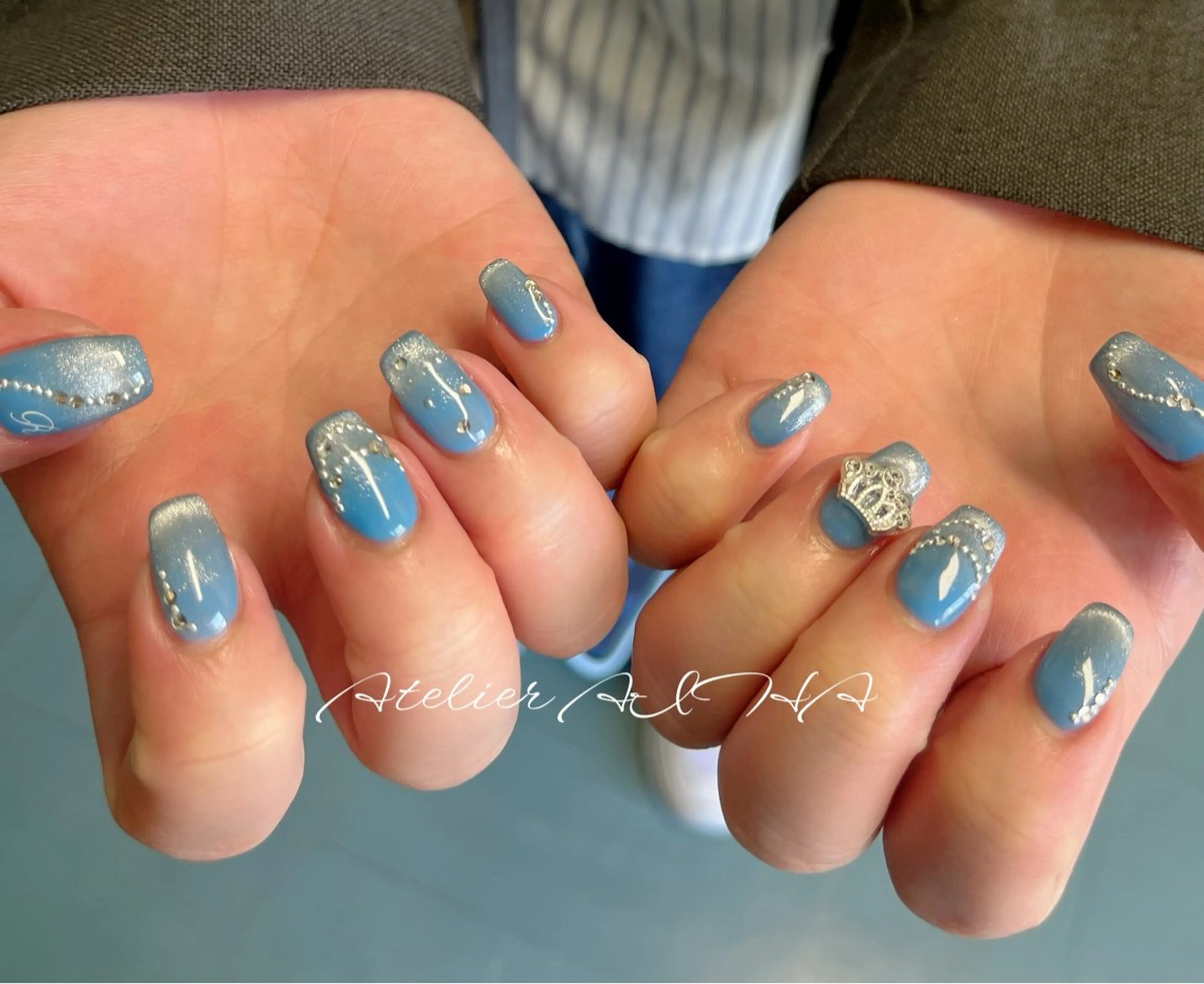 ミディアム ハンドネイル アトリエAIHA所属・アトリエAIHA★ フィルイン推奨サロンのネイルデザイン