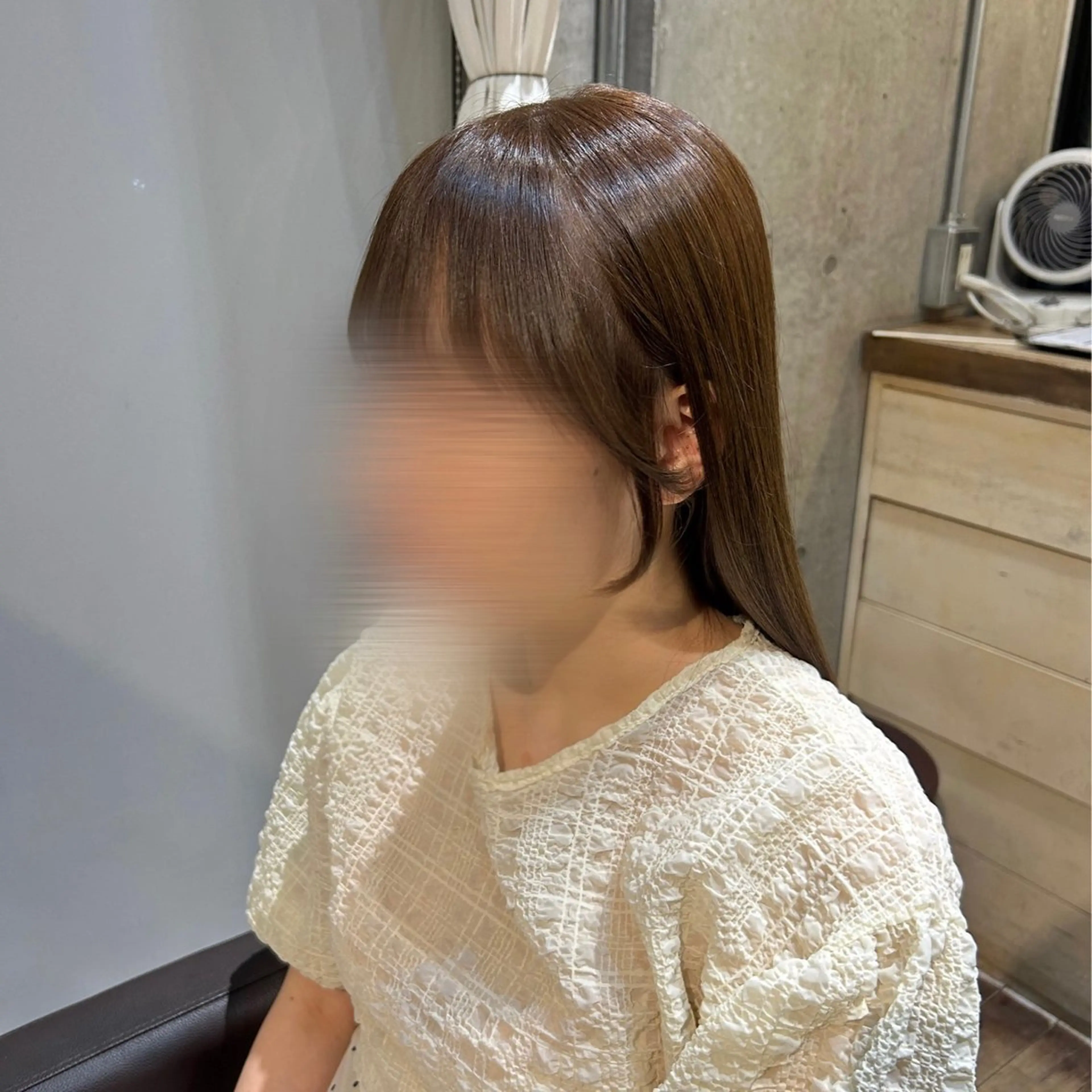 🍀顔まわり縮毛矯正+トリートメント🍀の写真