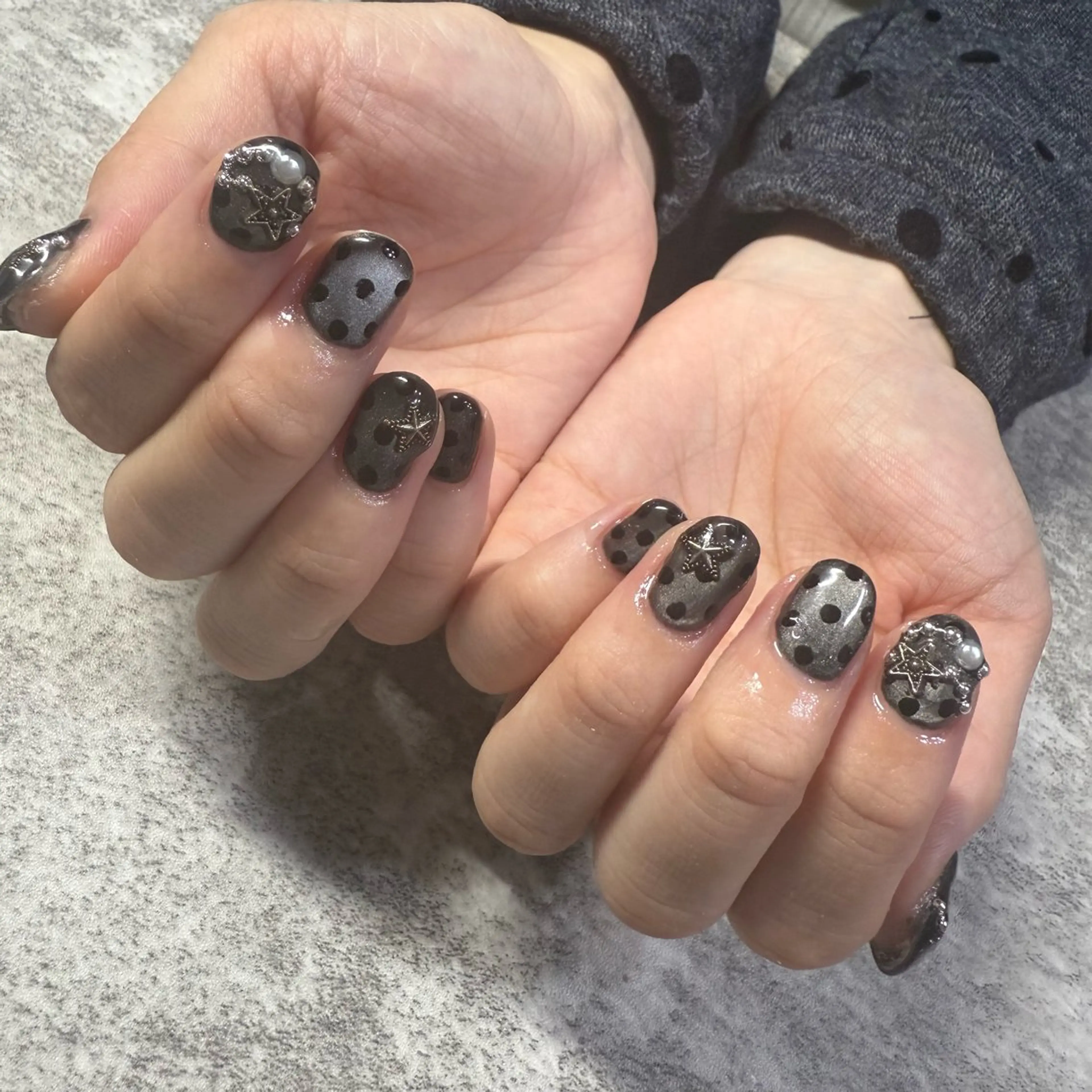 ネイル マグネットネイル ハンドネイル ★Rinail... .のネイルデザイン