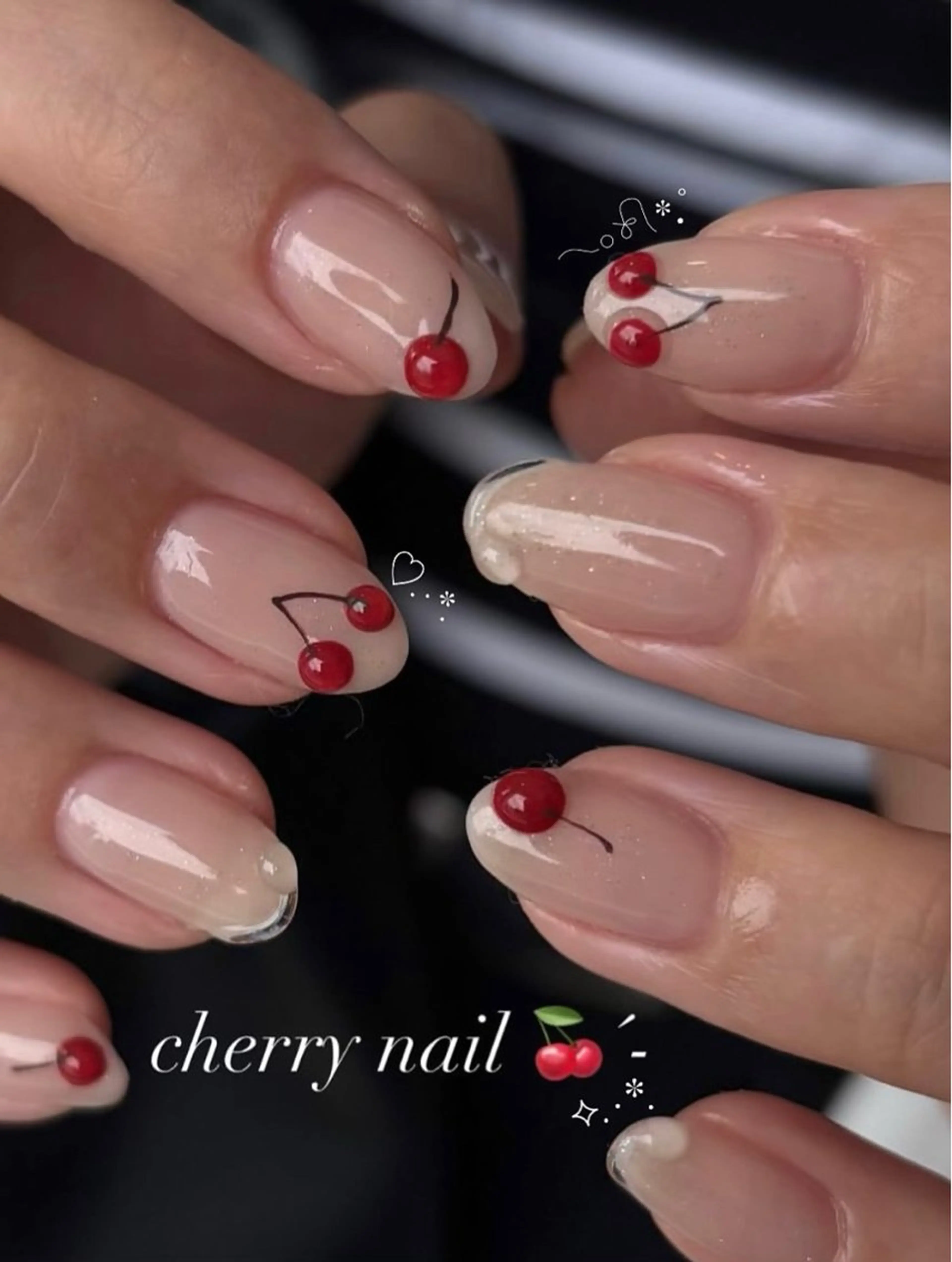 ネイル ハンドネイル 🍓リスブラン MELのネイルデザイン