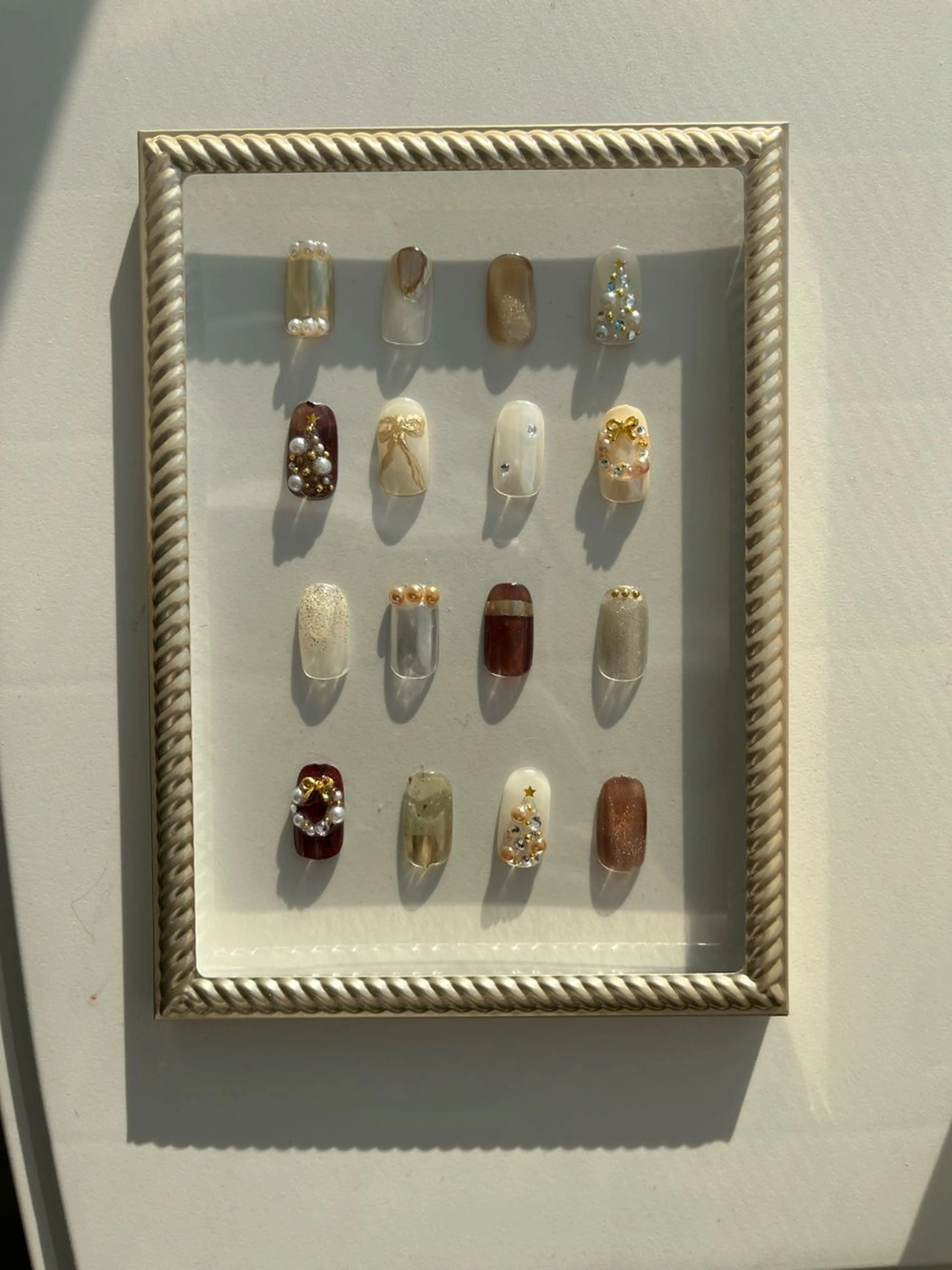 ネイル 冬ネイル クリスマス S. SAYAのネイルデザイン