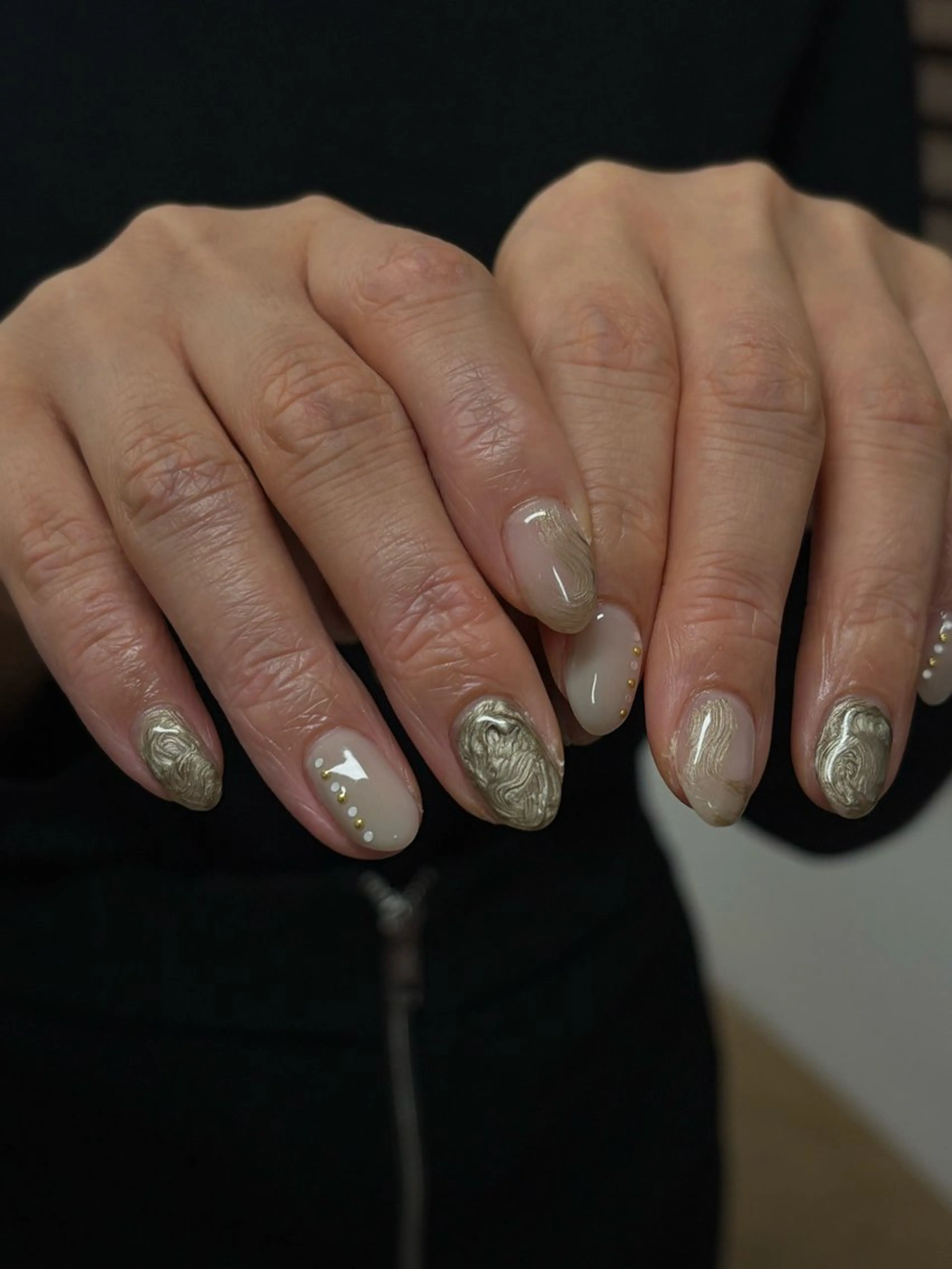 ネイル ハンドネイル GLADnail新宿 arisaのネイルデザイン