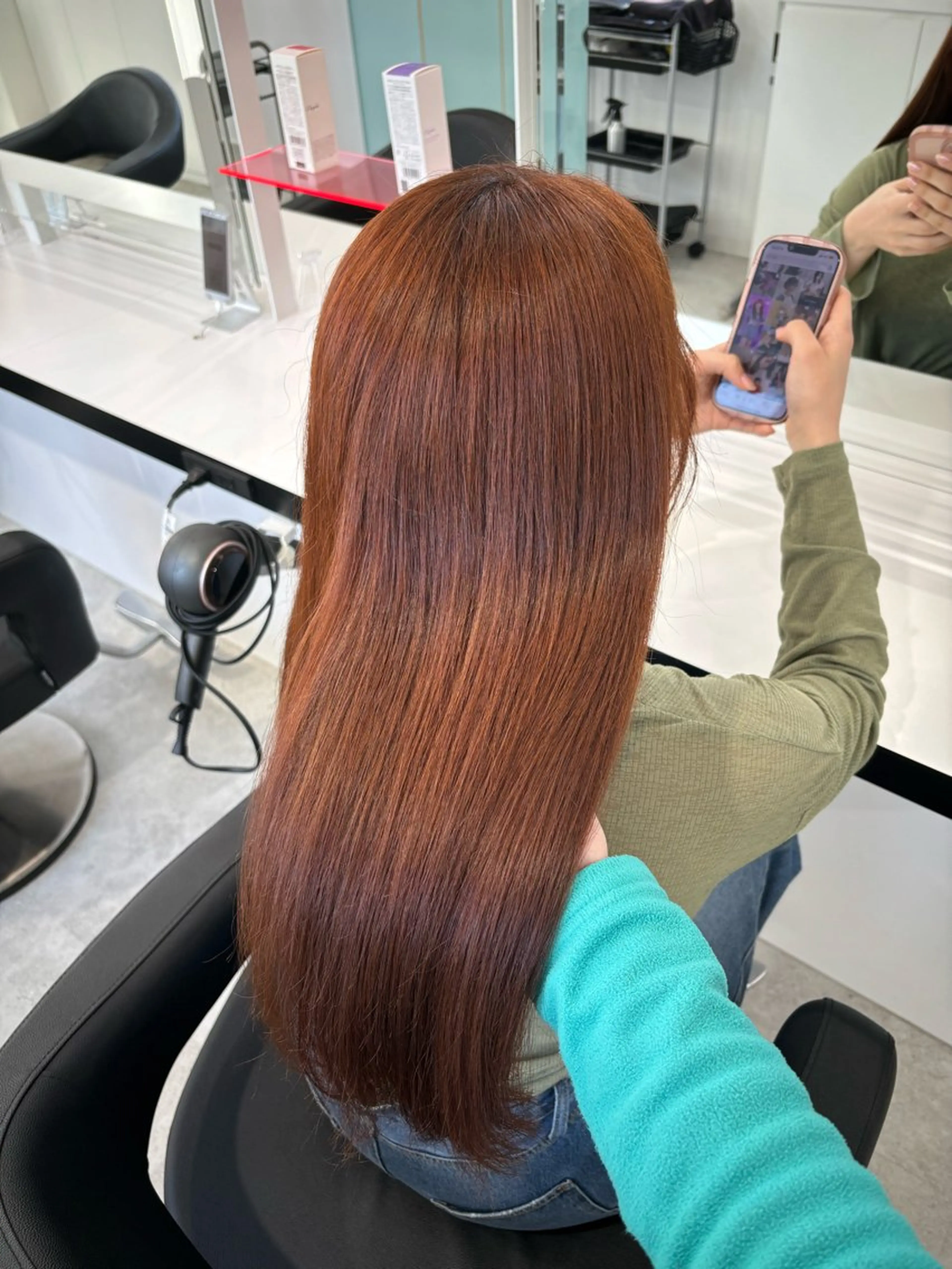 ロング Wカラー/暖色/べ ージュりく©︎🐝のヘアスタイル