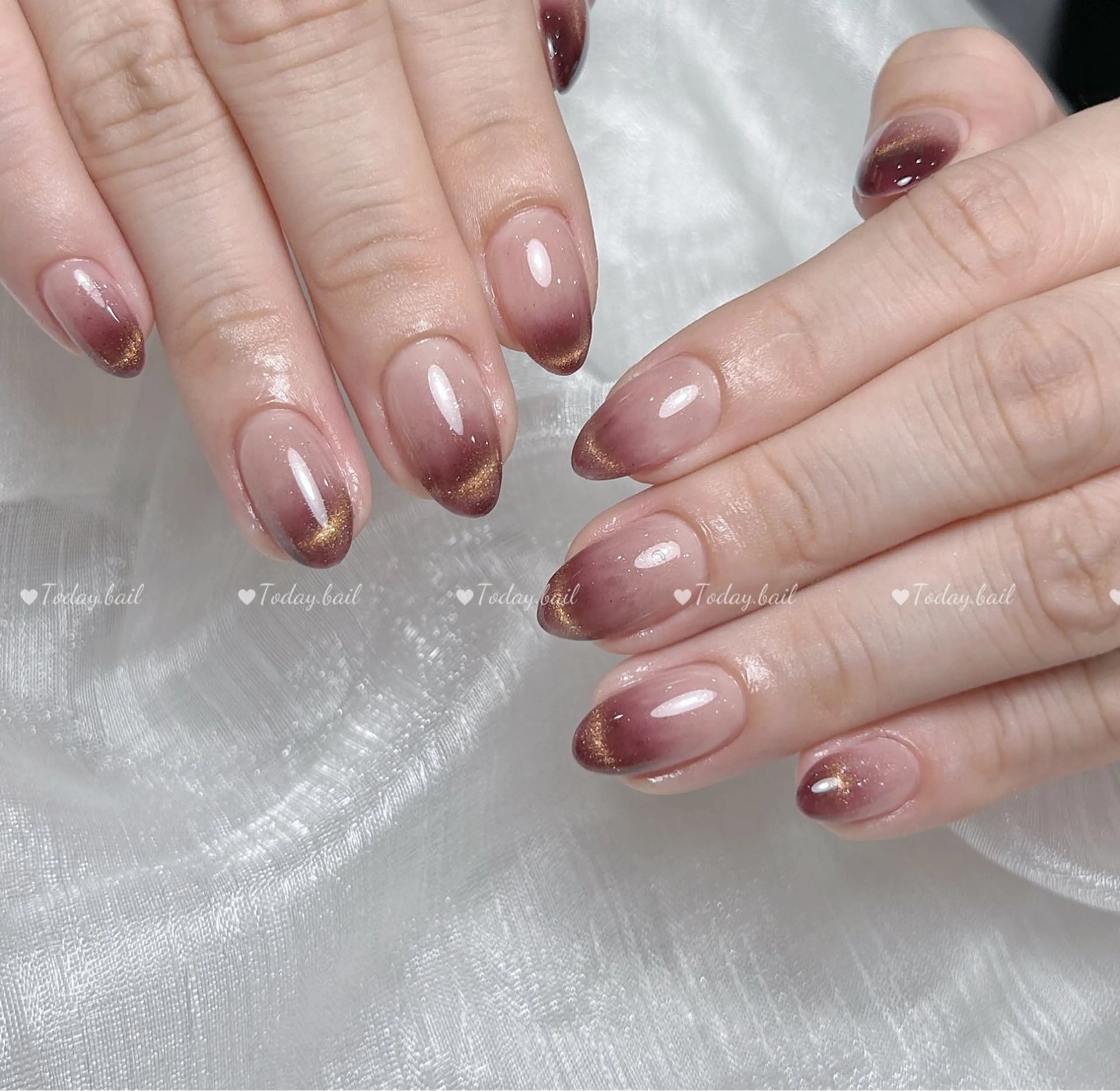 ネイル ハンドネイル 🎀Today nail💅のネイルデザイン