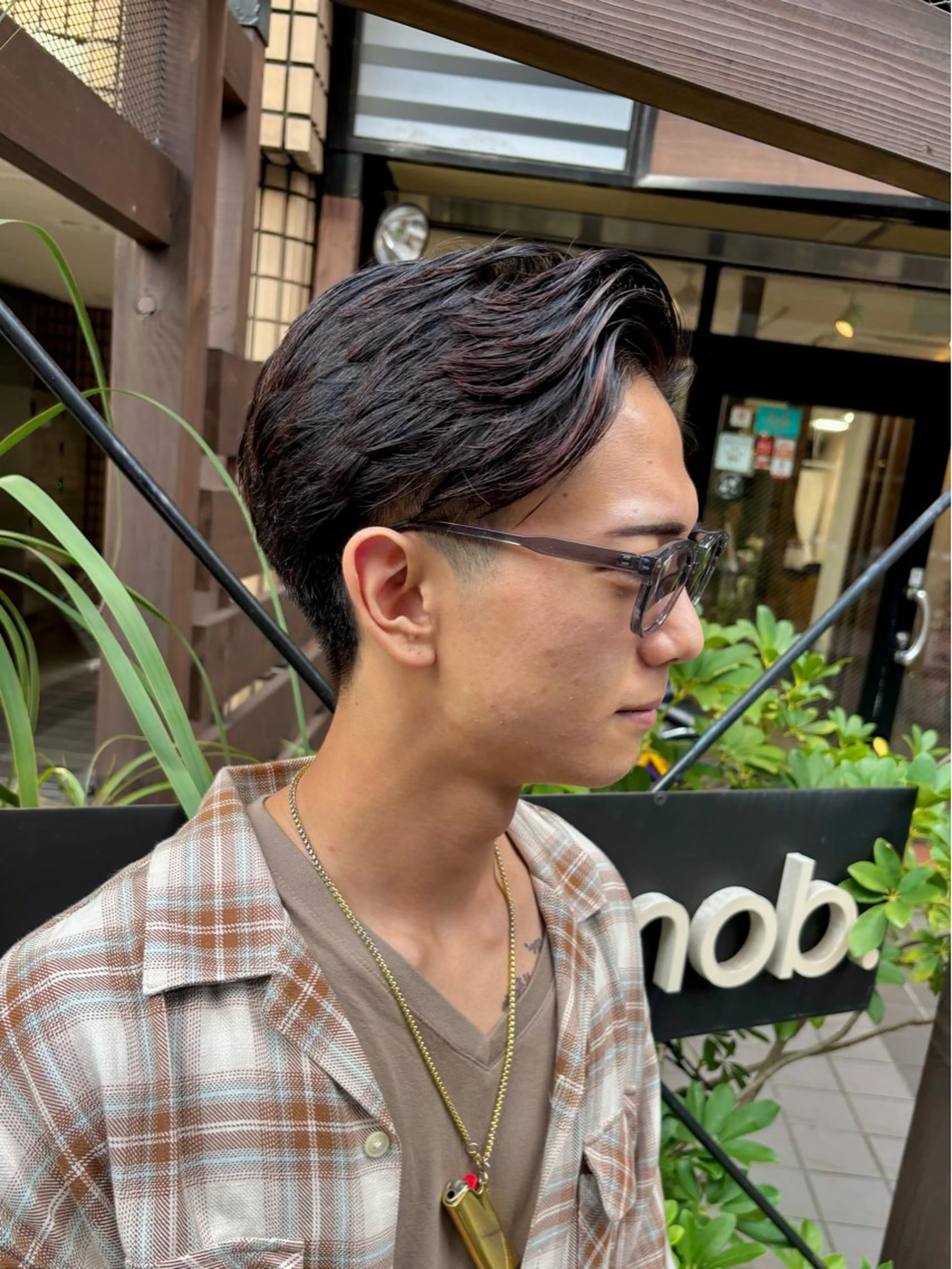 ヘアアレンジ メンズ ビジネス カット イツキ🌕デザインカ ラー🥨髪質改善🫧のヘアスタイル