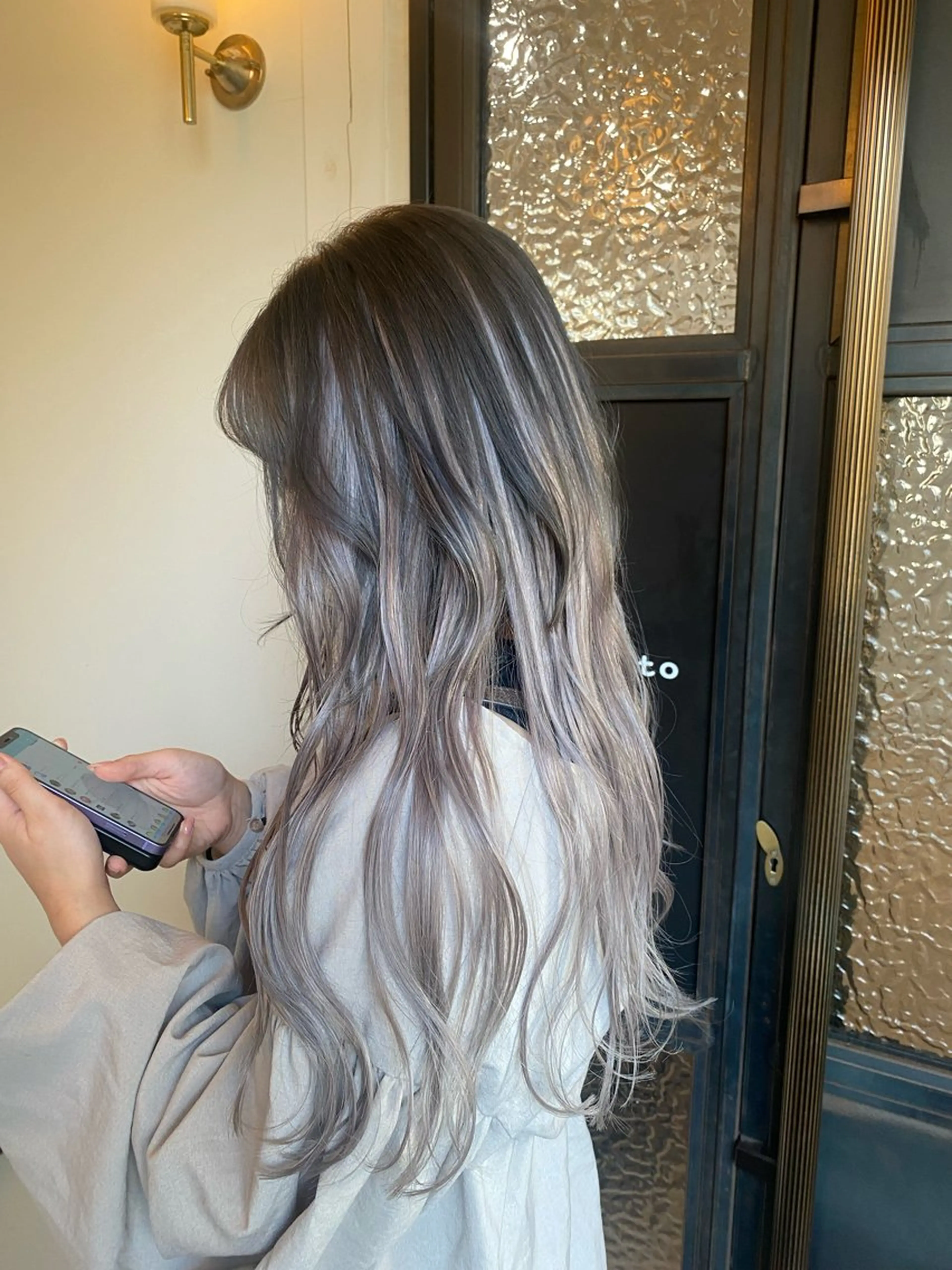 ロング カラー Ly a jitto  【リーアジット】所属・maho🦋🫧 Ly a jittoのヘアスタイル