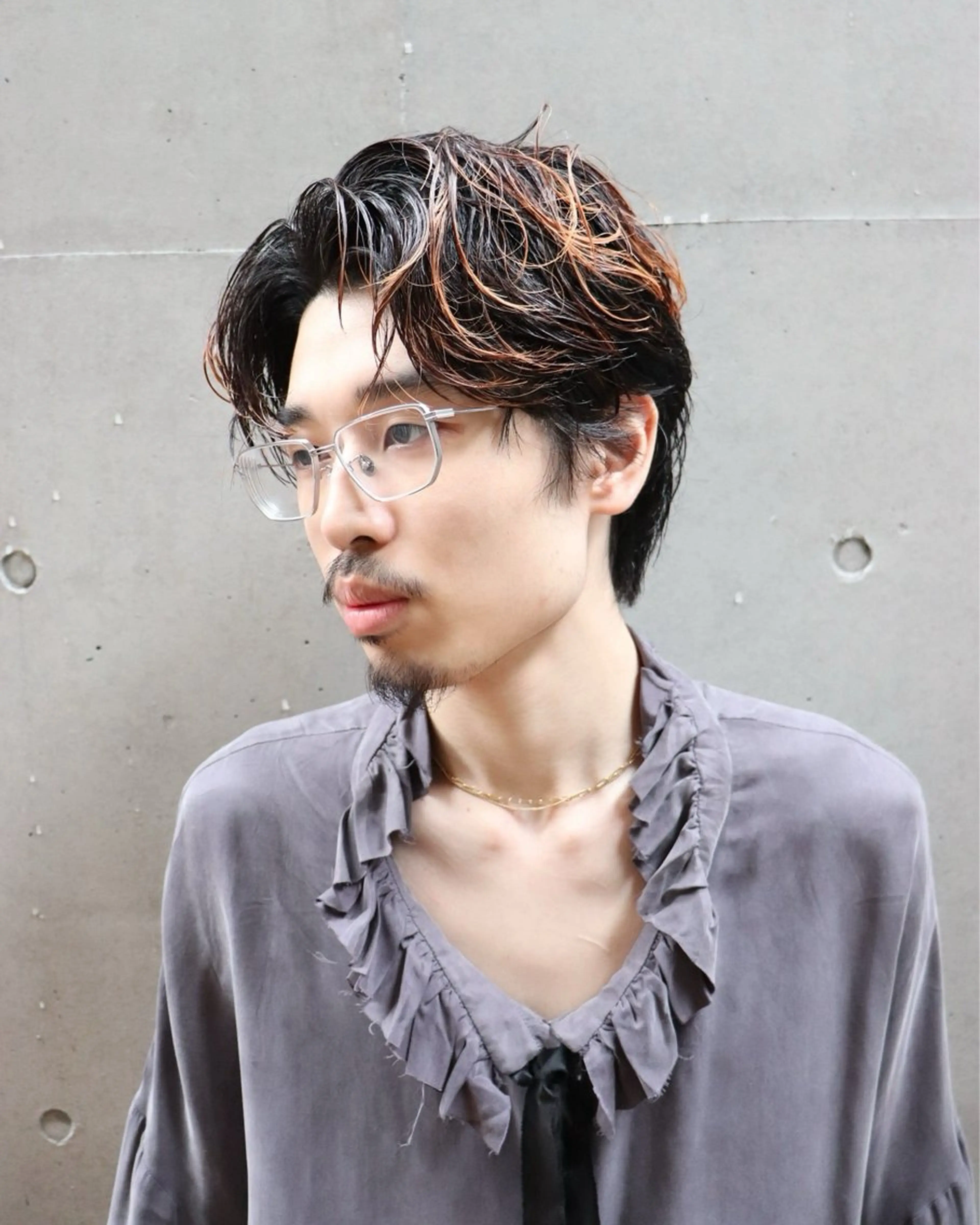 パーマ メンズ 似合わせカット /パーマ岡本淳平のヘアスタイル