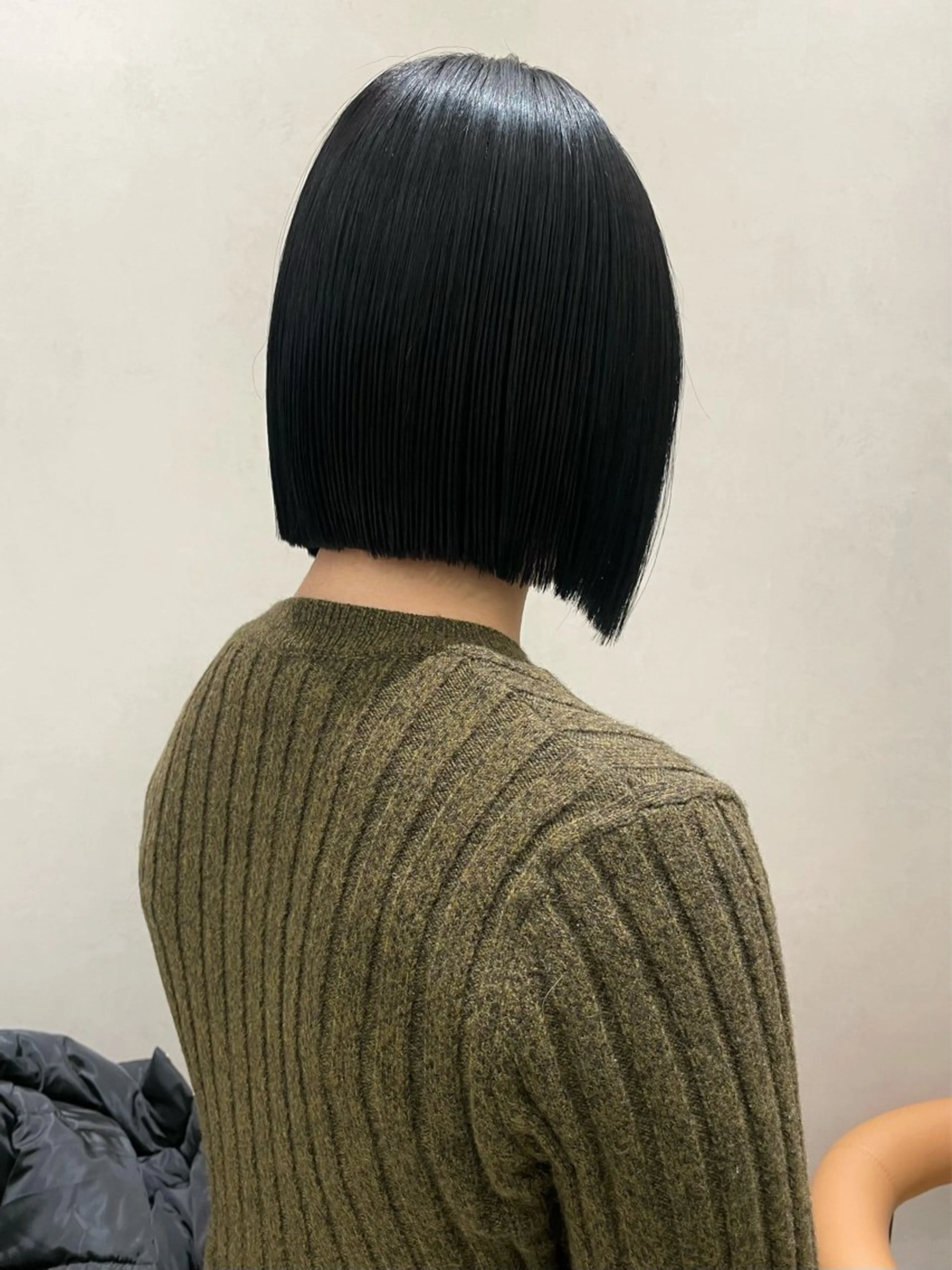 ミディアム ボブ 髪質改善 SAUT銀座所属・石川玲菜/ 髪質改善ボブ/メンズのヘアスタイル