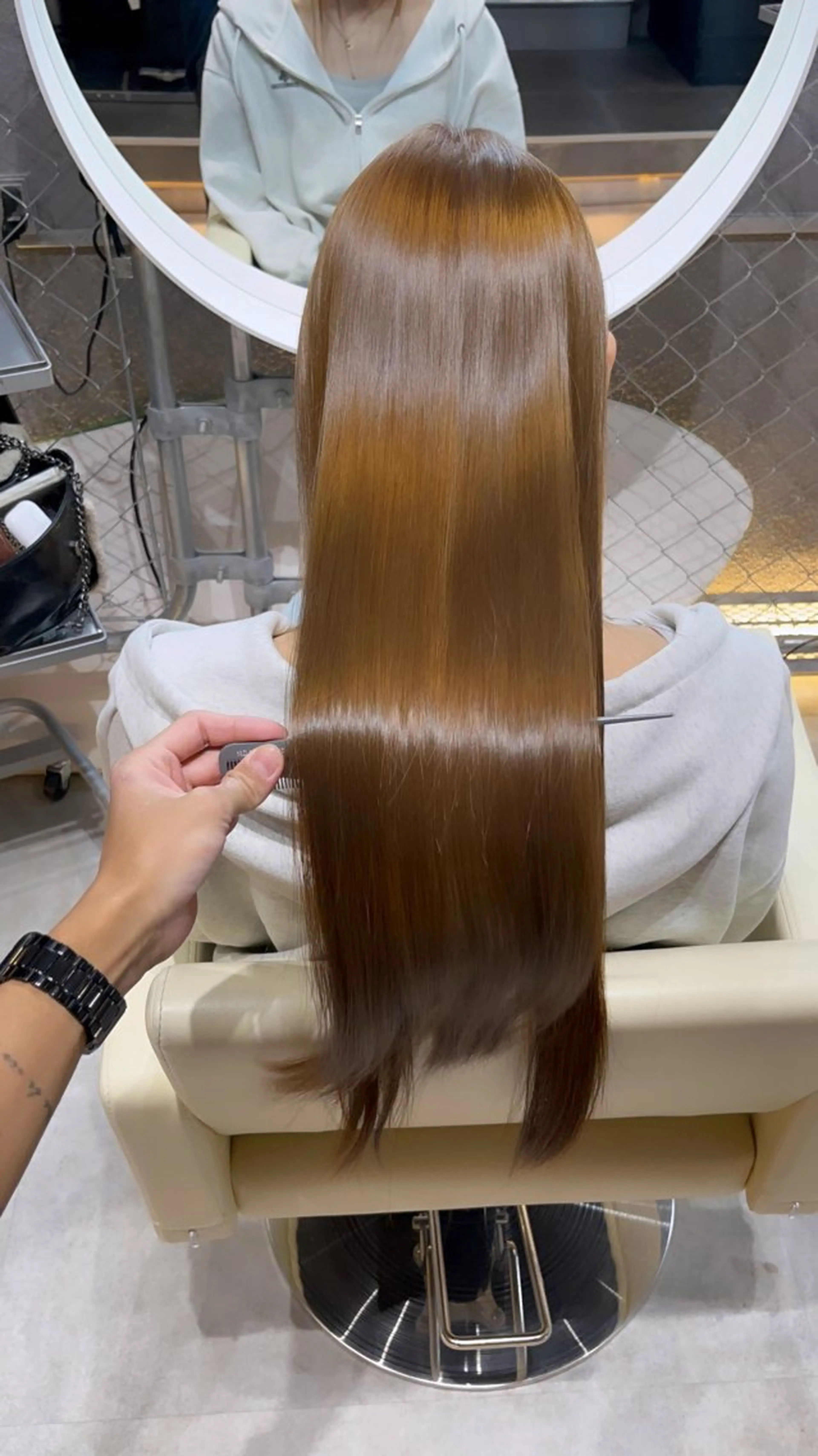 ロング 縮毛矯正 トリートメント CoCooN TAKUMAのヘアスタイル