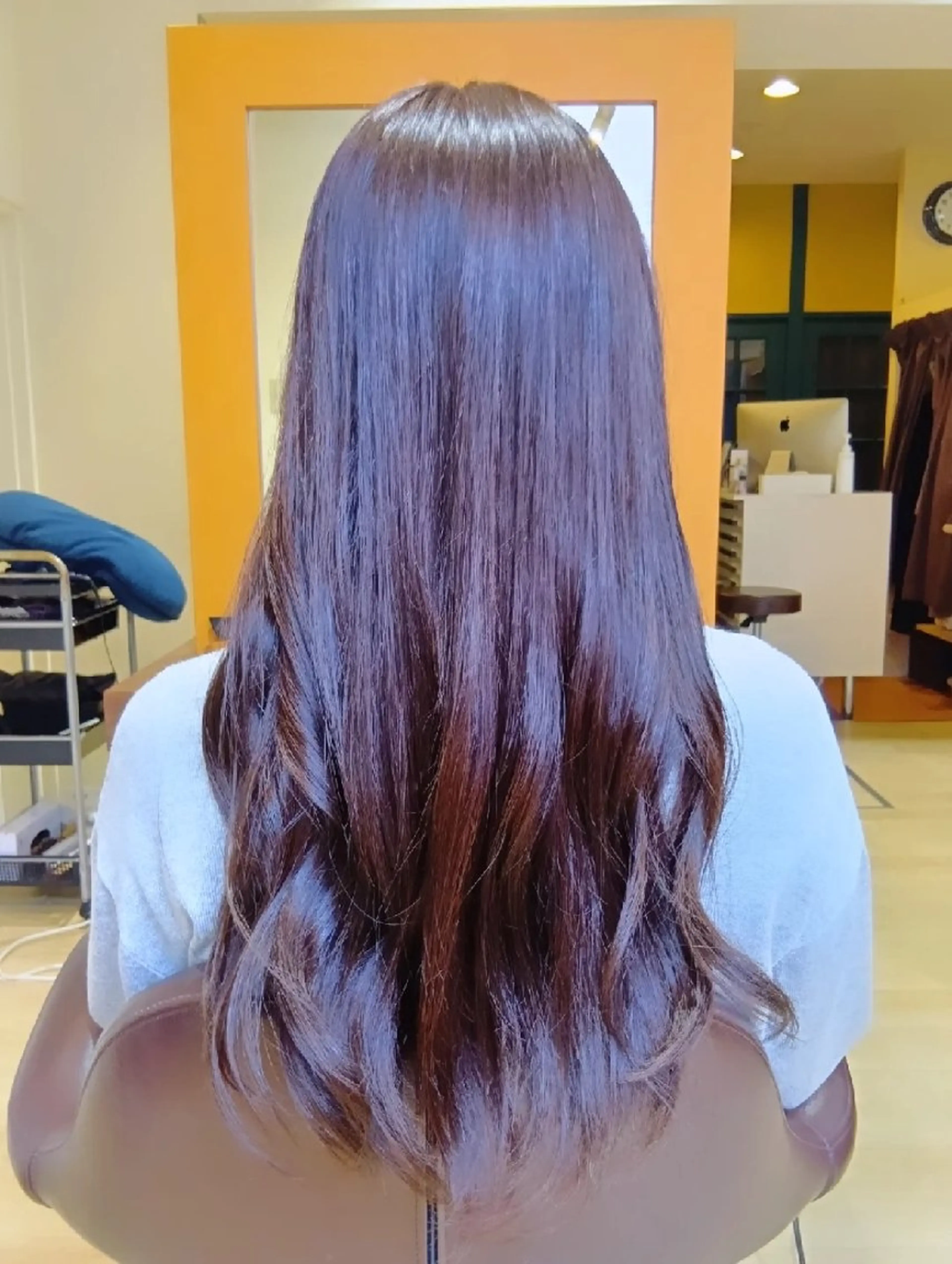 カラー ロング ベージュカラー ピンクカラー ヘアカラー トリートメント 小林暢🌟Orque 髪質改善サロン🌙のヘアスタイル