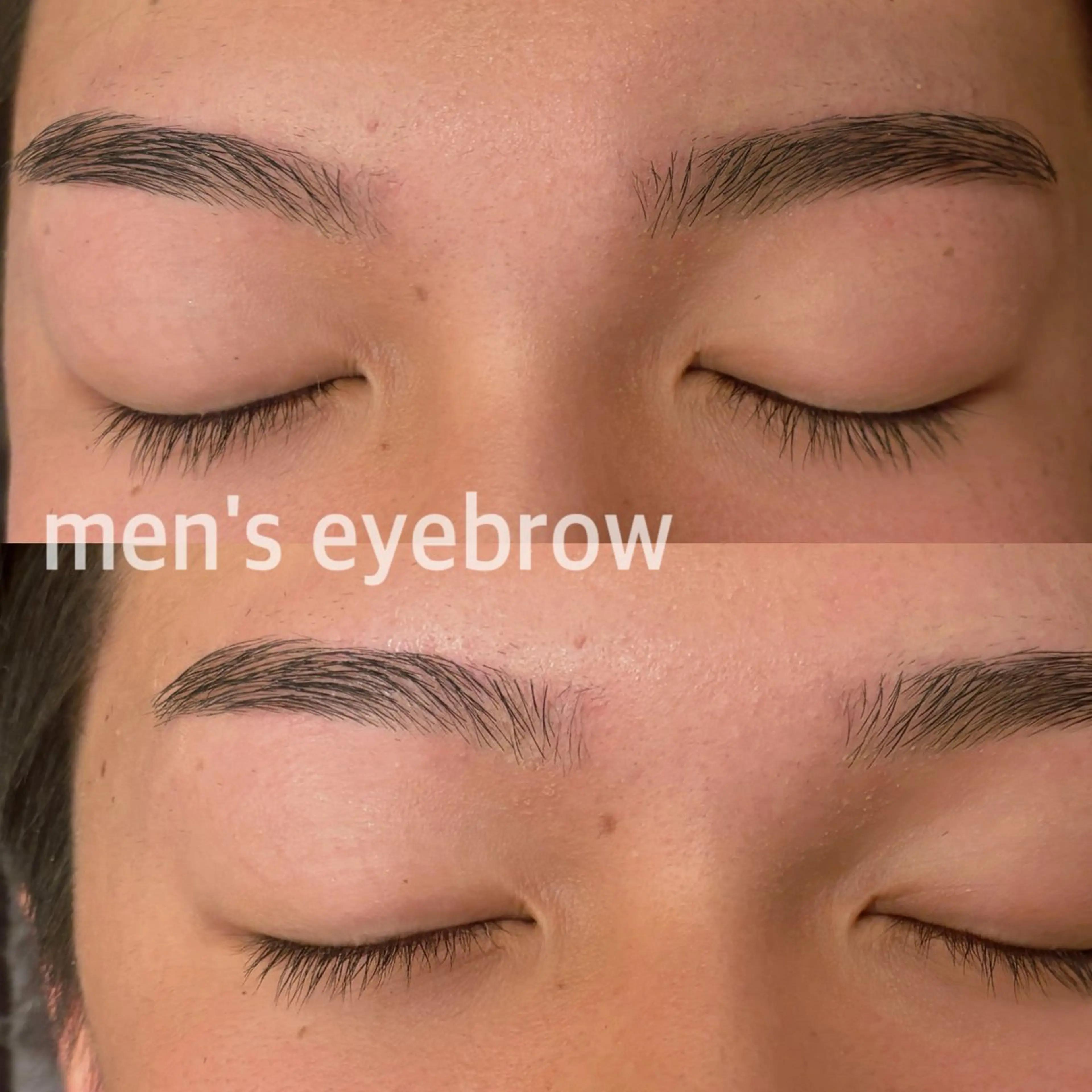 アイブロウ メンズアイブロウ ワックス脱毛 眉カット 内田 心のマツエク・マツパデザイン