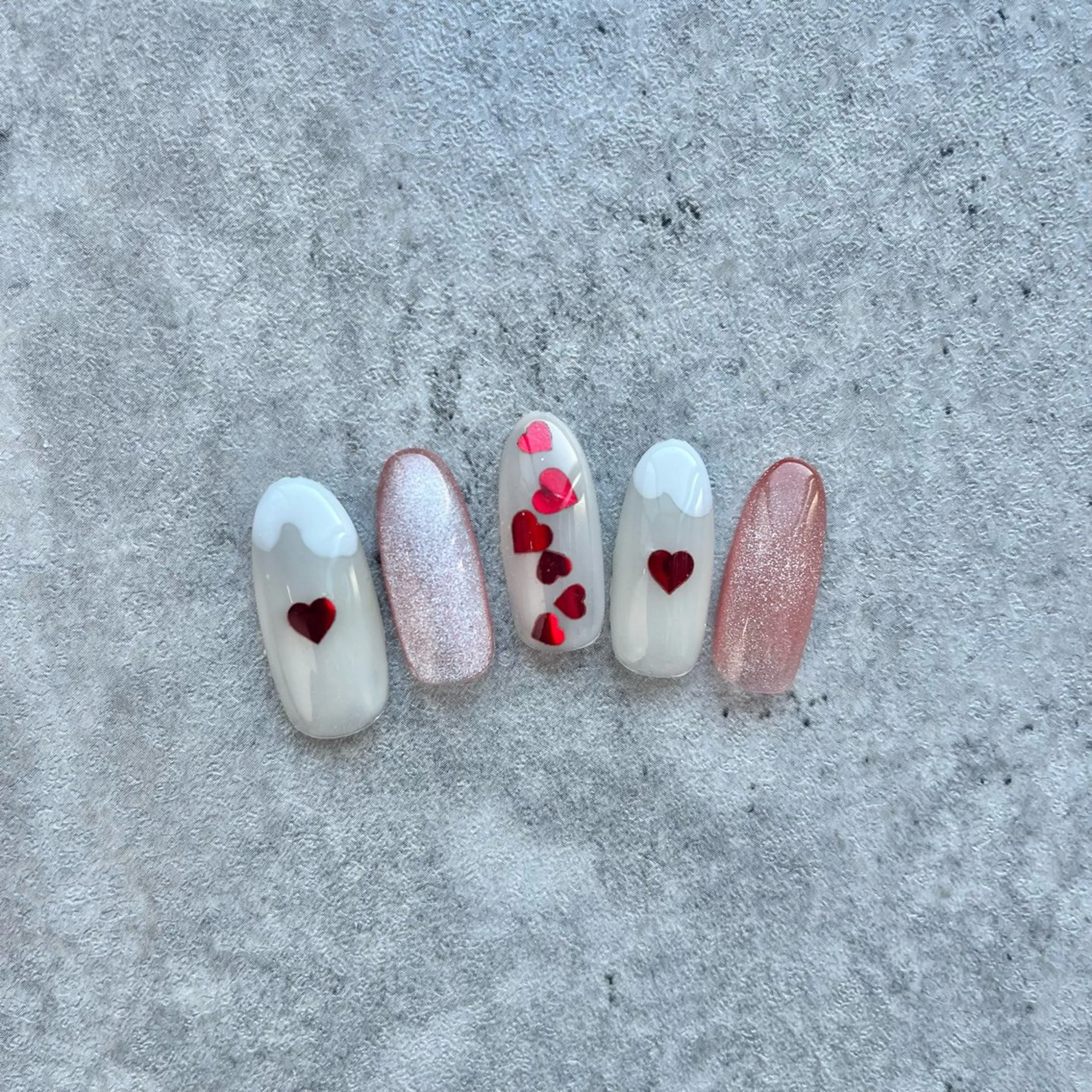 ネイル バレンタイン ネイルサロン　リベルテ所属・nail salon Liberteのネイルデザイン