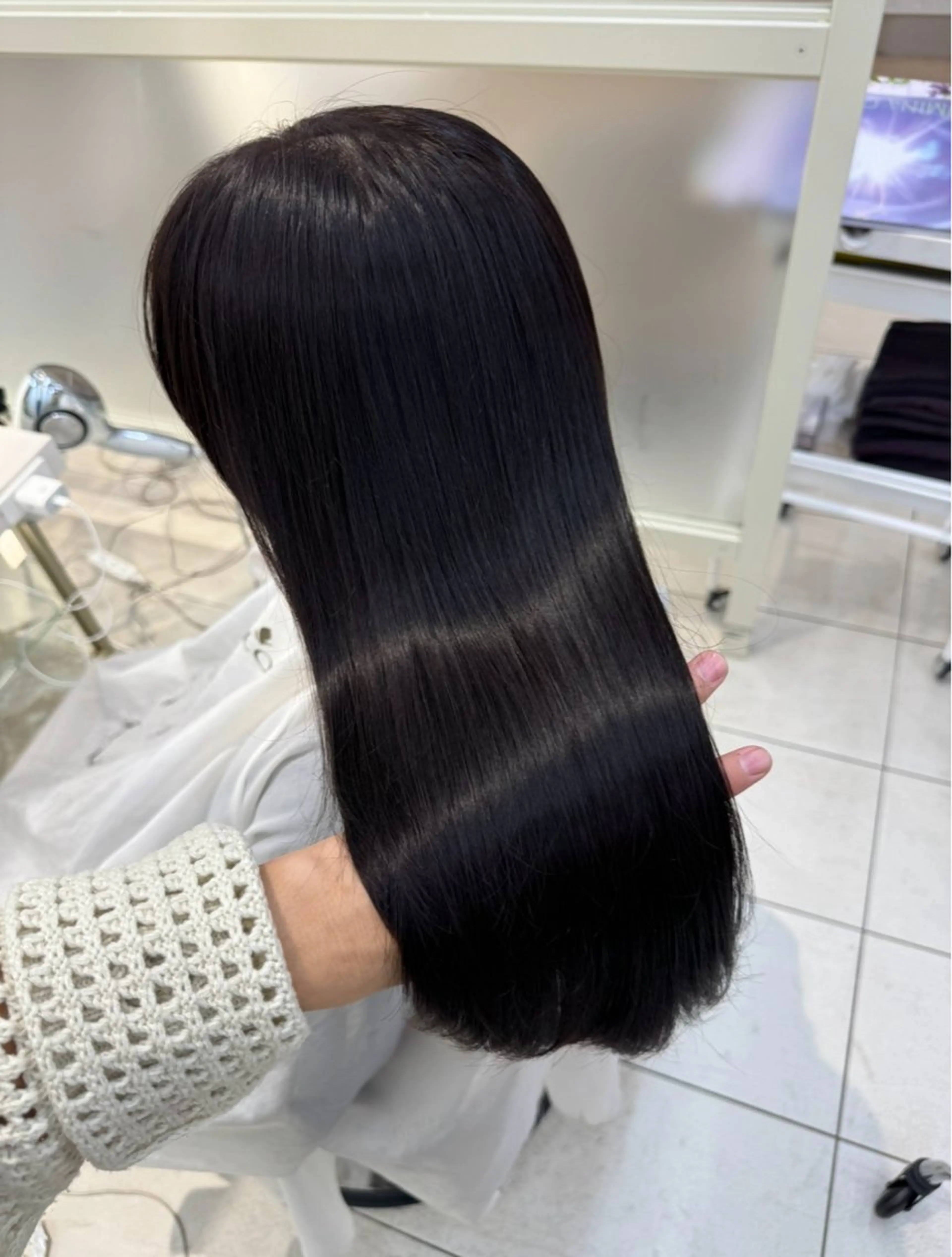 ロング レイヤーカット/ 顔まわり/アオイのヘアスタイル