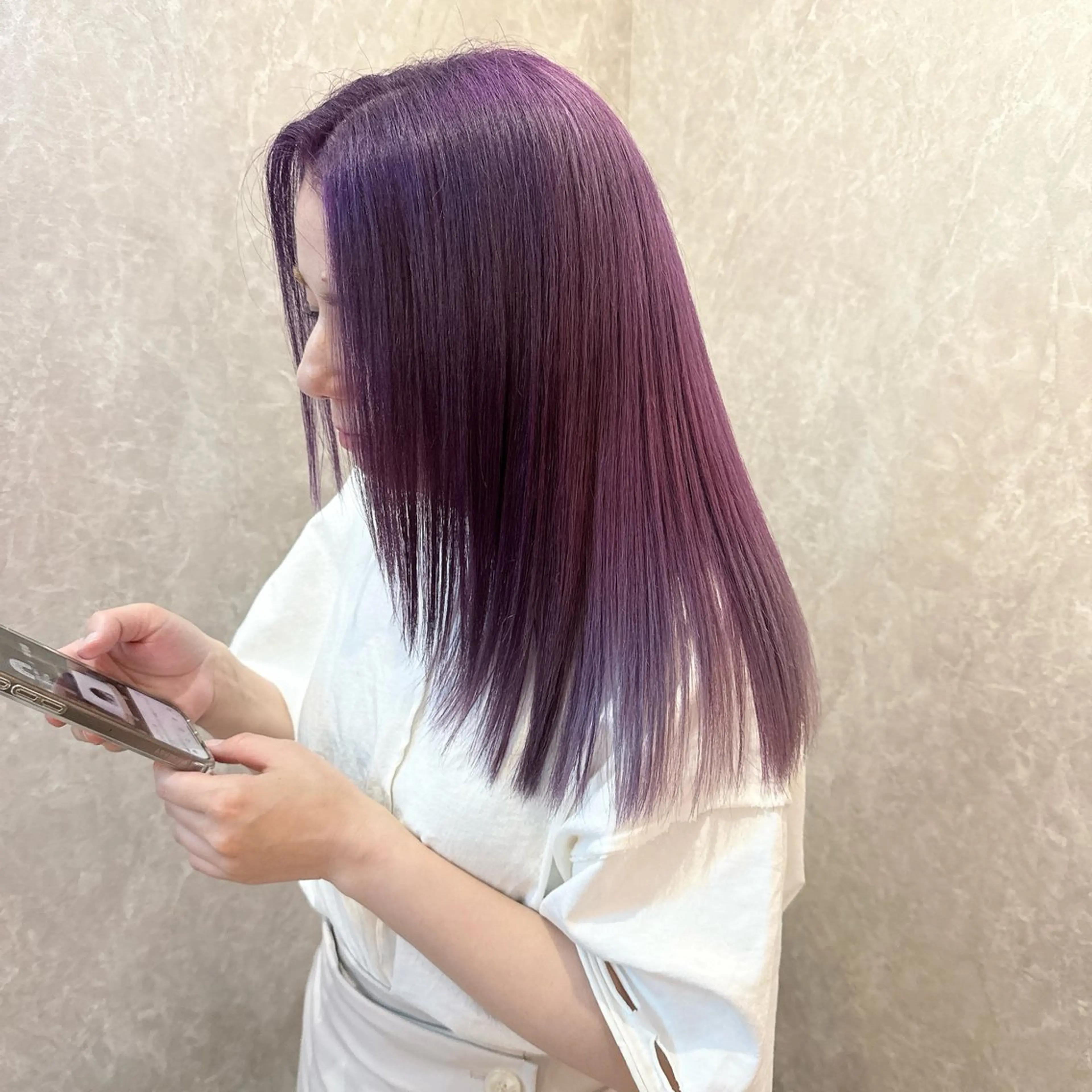 ロング カラー バレイヤージュ ブリーチ ケアブリーチ ダブルカラー イヤリングカラー ヘアカラー トリートメント デザインカラー 髪質改善Lilithのその他イメージ