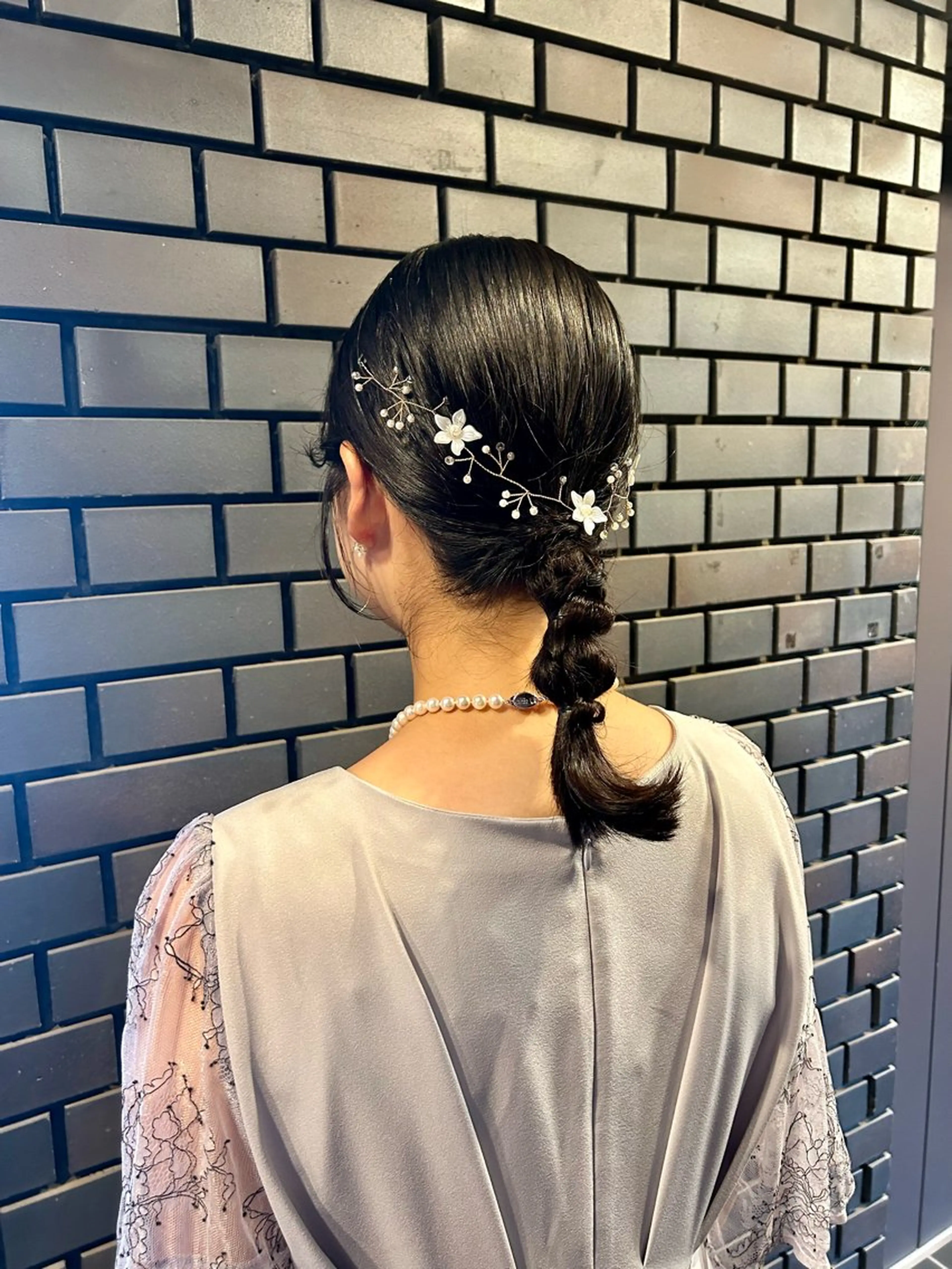 セミロング ヘアアレンジ ヘアセット 鎌倉/メンズ/外国人 風パーマ/ﾐﾕｳのヘアスタイル