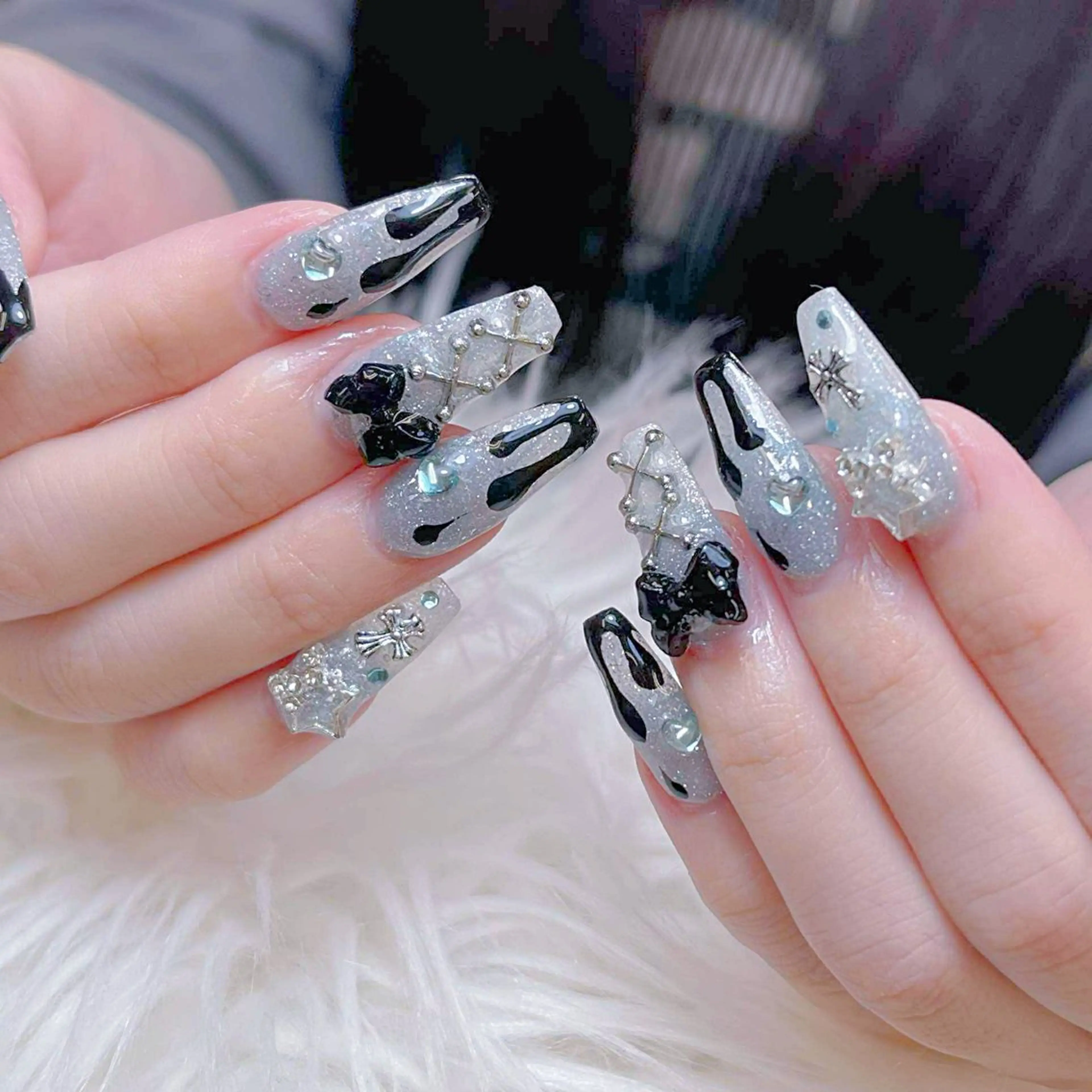 ネイル ハンドネイル ANH NAIL ゴテゴテ専門店💎のネイルデザイン