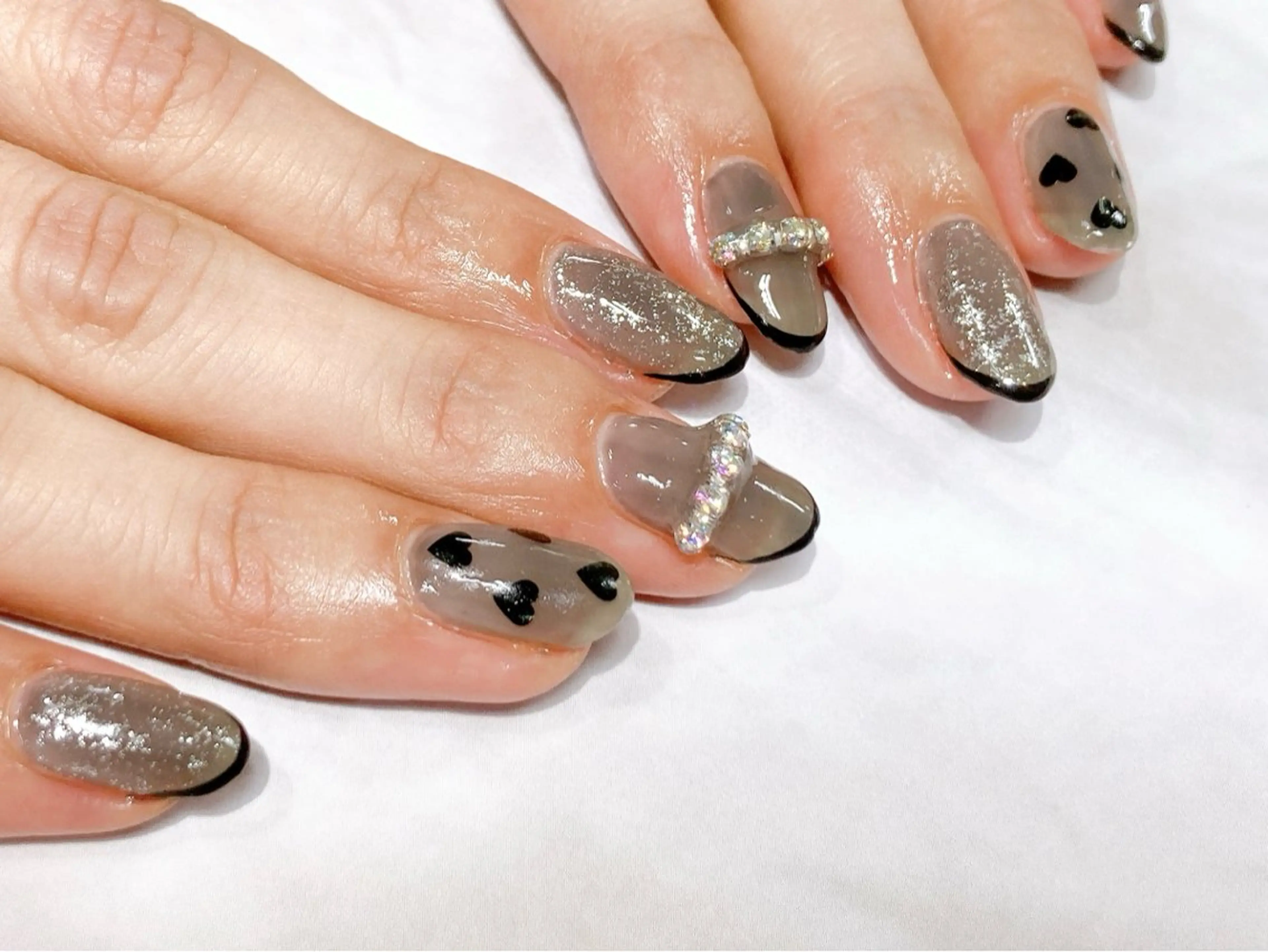 ネイル iroam所属・Keiko🧸 大人可愛いネイルのネイルデザイン