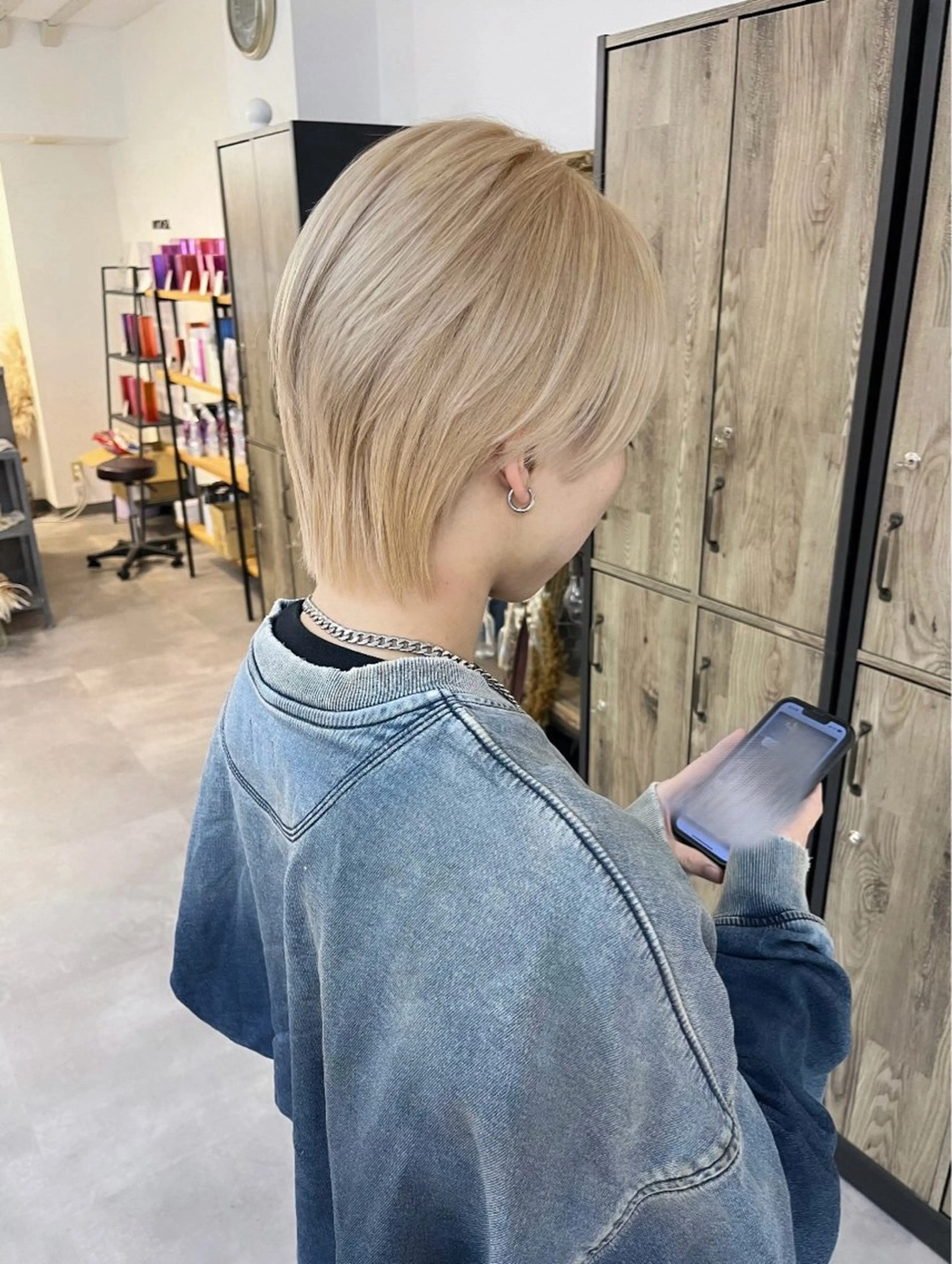 メンズ ヘアカラー トリートメント 当日予約◎ risaのヘアスタイル