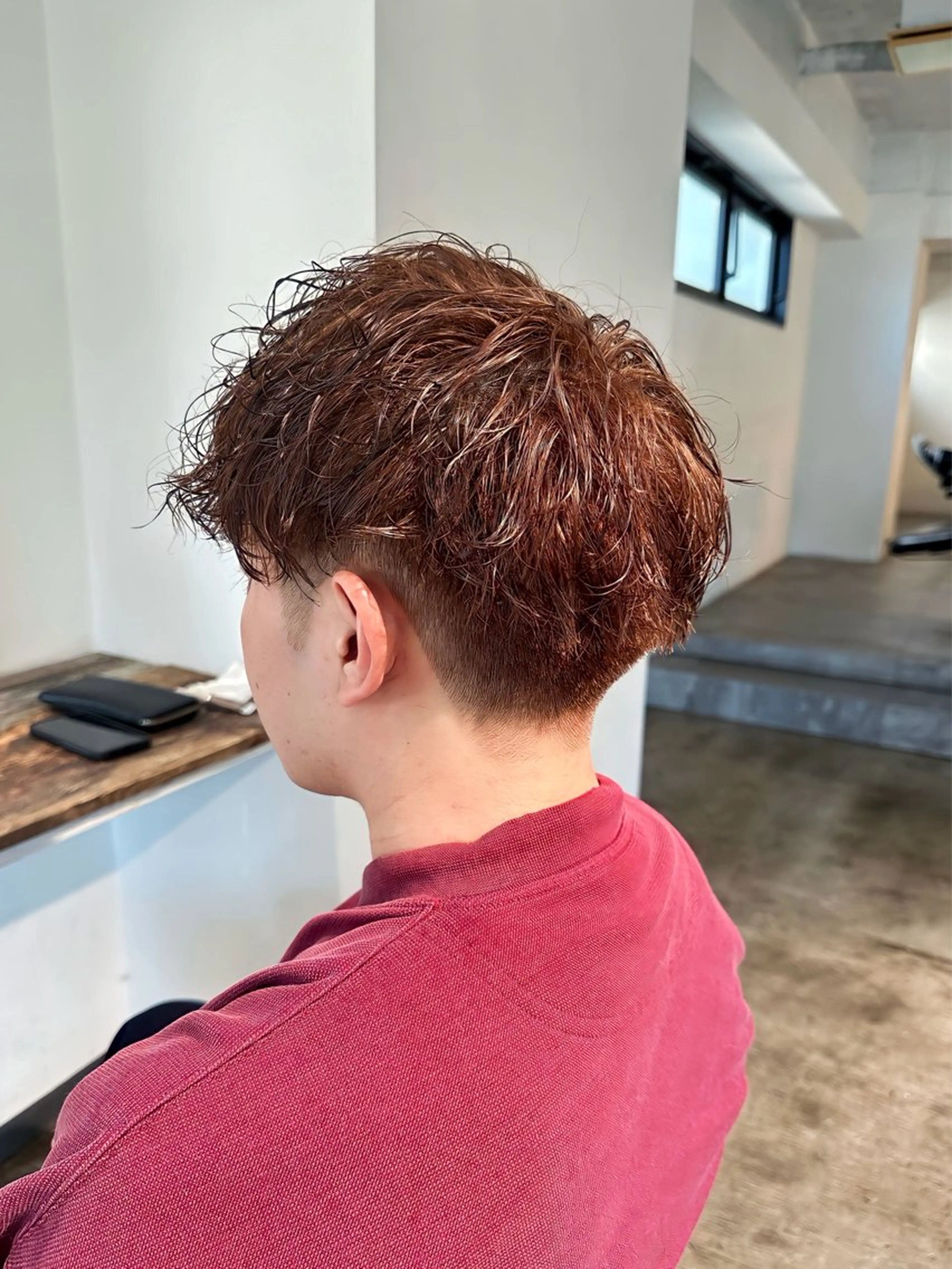 メンズ メンズパーマ スペインカール カット ヘアカラー トリートメント 骨格補正施術/メンズ 専門美容師/YUYAのヘアスタイル