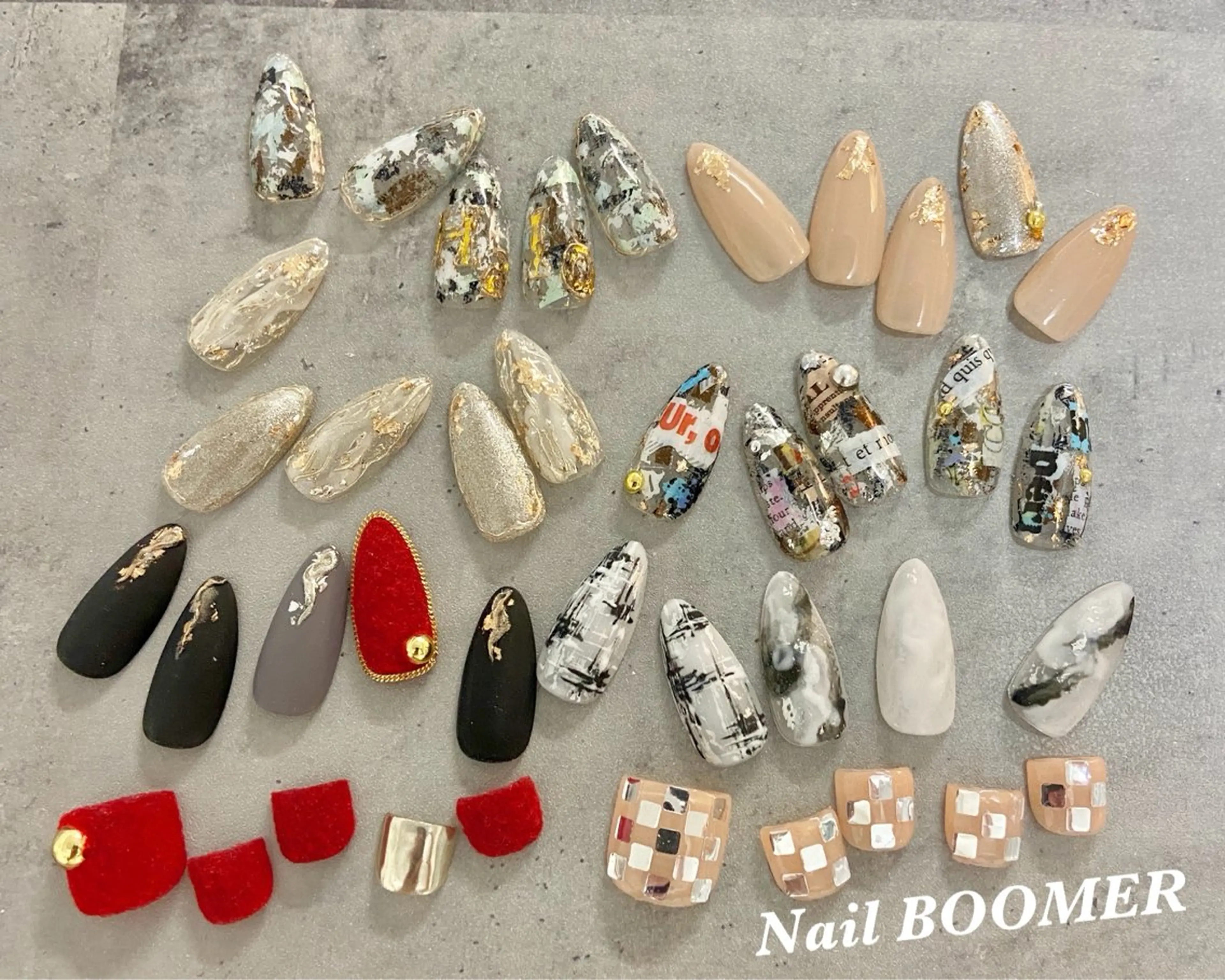 ネイル ハンドネイル ネイル ブーマーのネイルデザイン