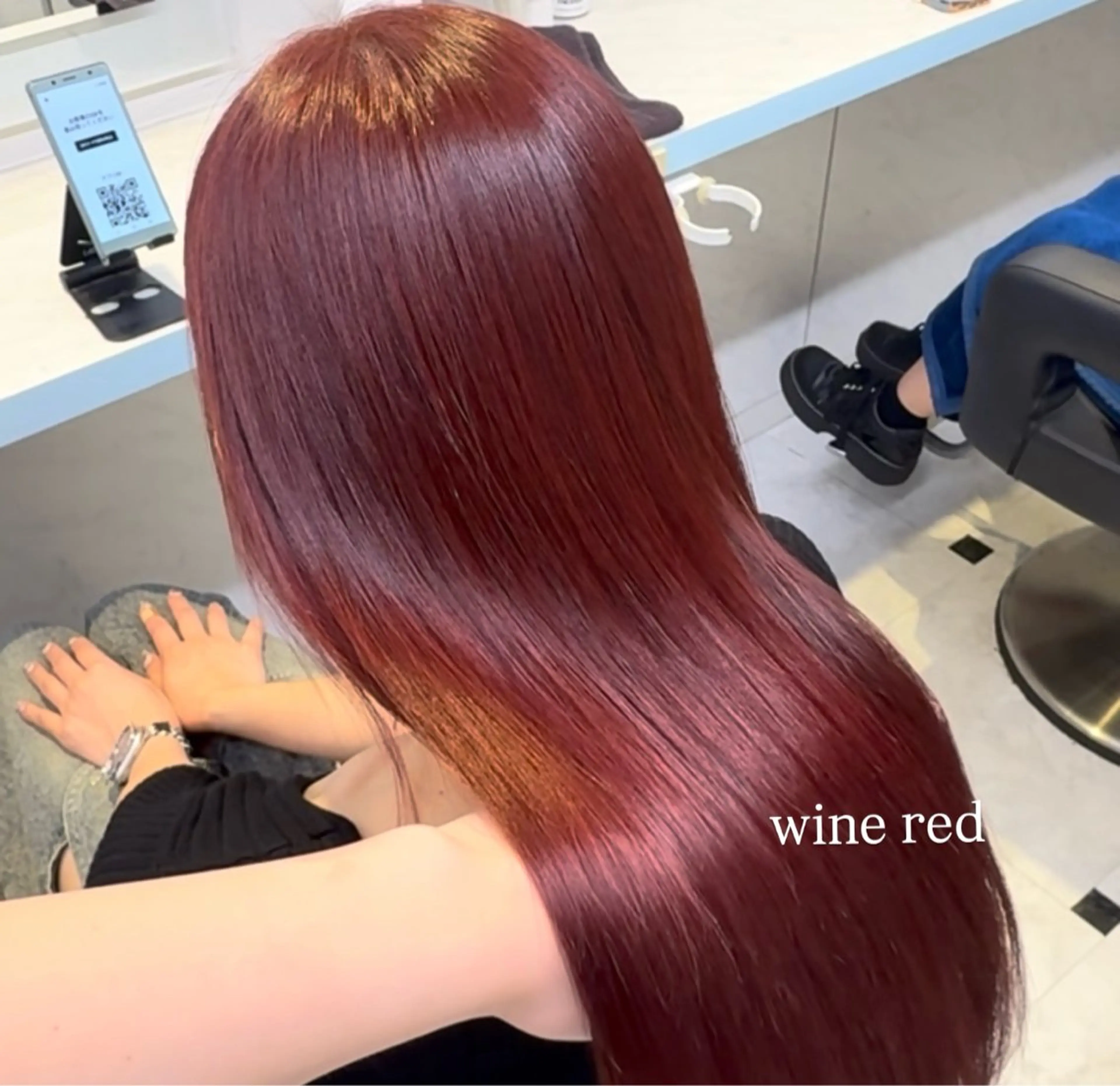 ロング カラー ヘアカラー トリートメント ヘアセット NANA💓韓国ヘア /レイヤー/暖色💓のヘアスタイル