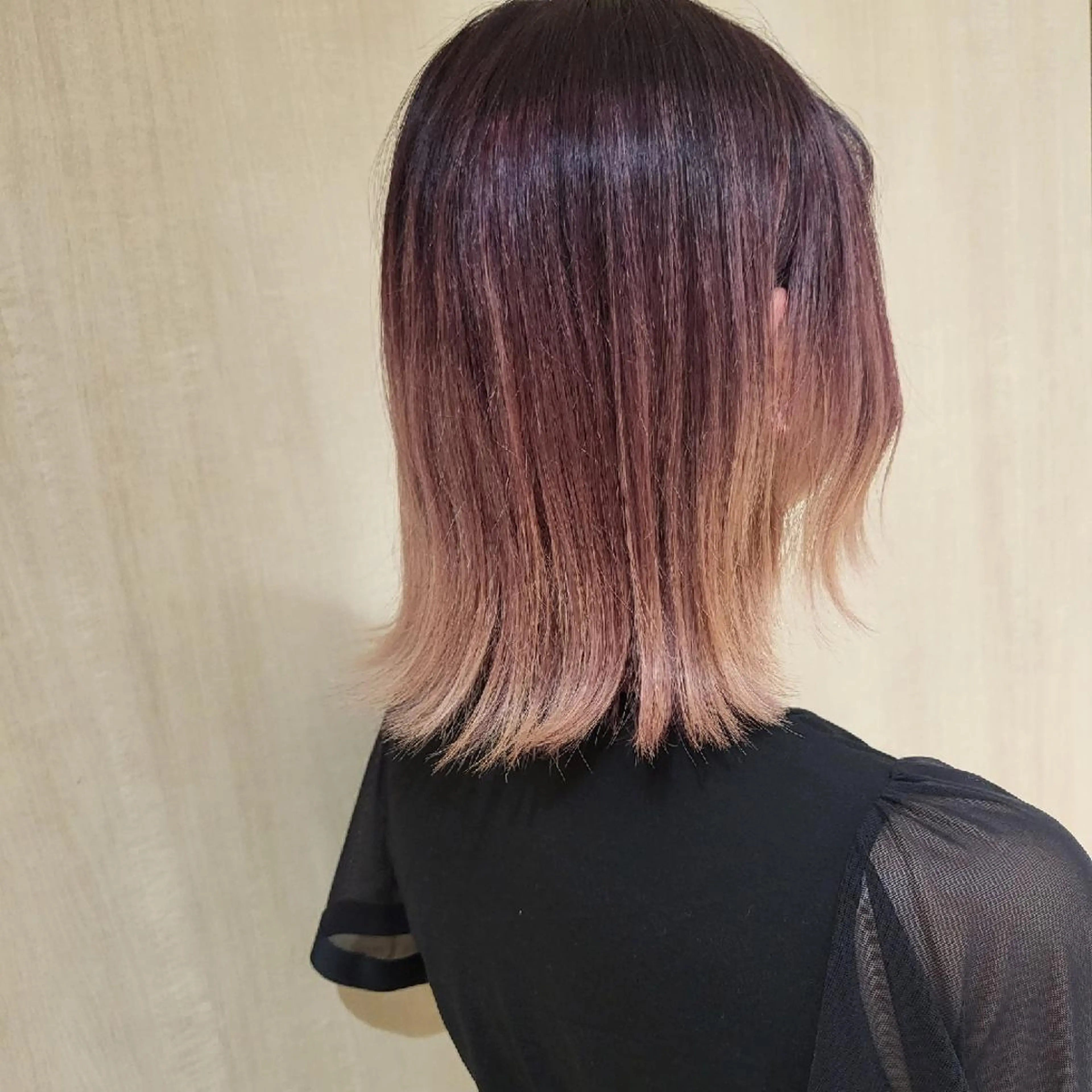 ミディアム カラー ヘアカラー トリートメント 社内カット講師・店長 菅原賢一のヘアスタイル