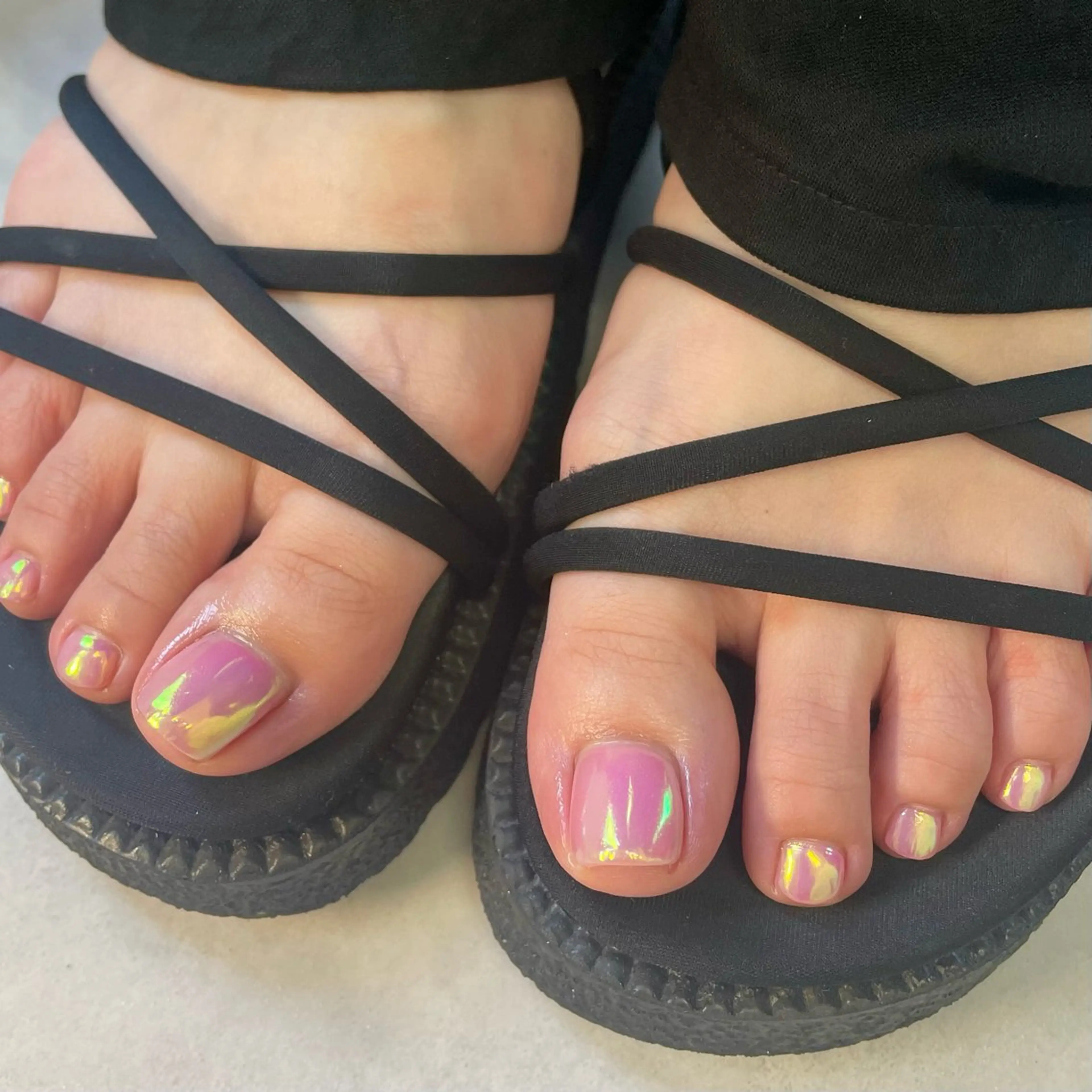 🦶フット マグネット/オーロラ /オフなしの写真