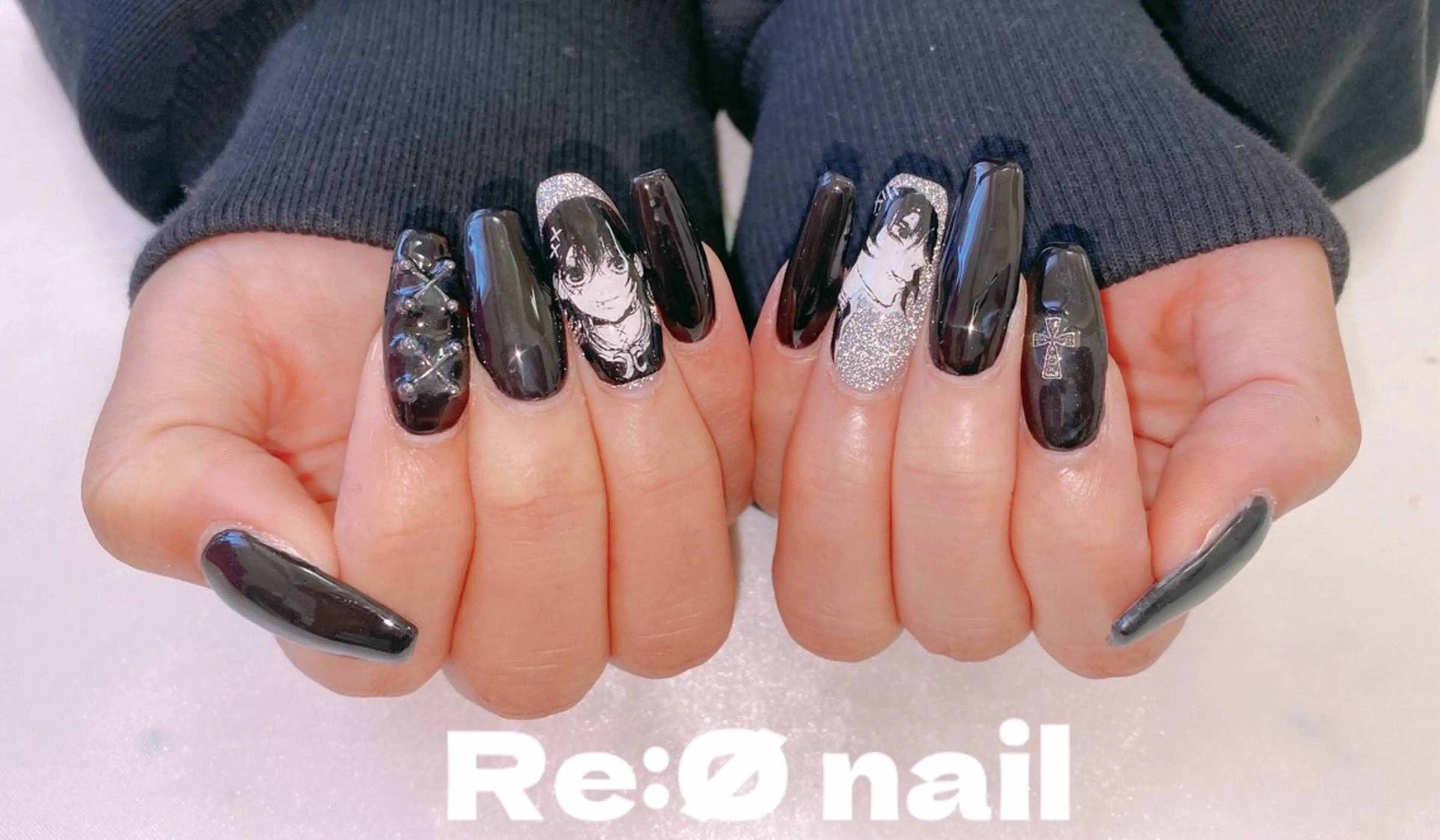 ネイル ハンドネイル Re:Ø nail 🩵TSUJIのネイルデザイン