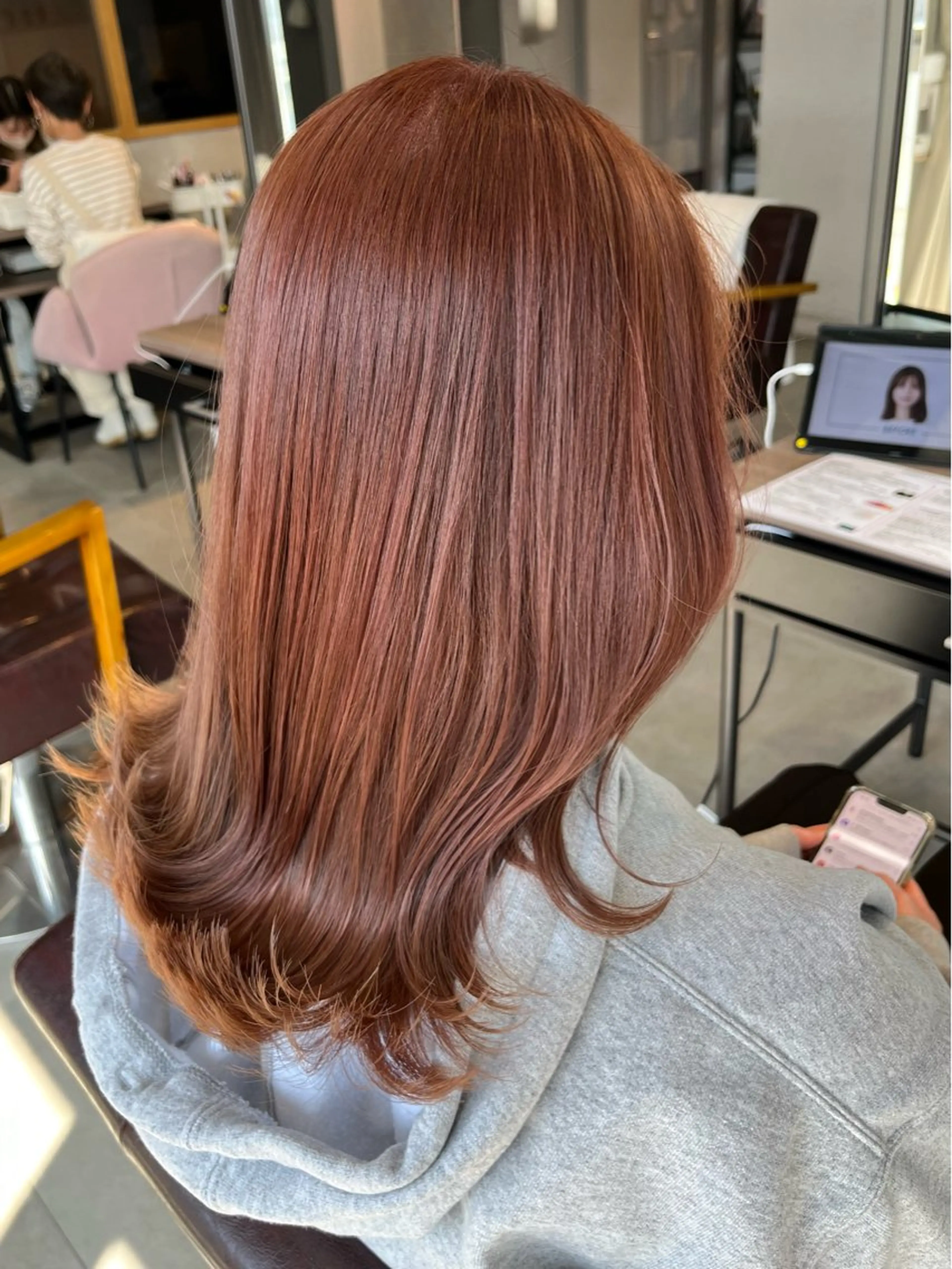 ミディアム カット ヘアカラー AKARI🌟ボブ/ ハイライト/似合わせのヘアスタイル