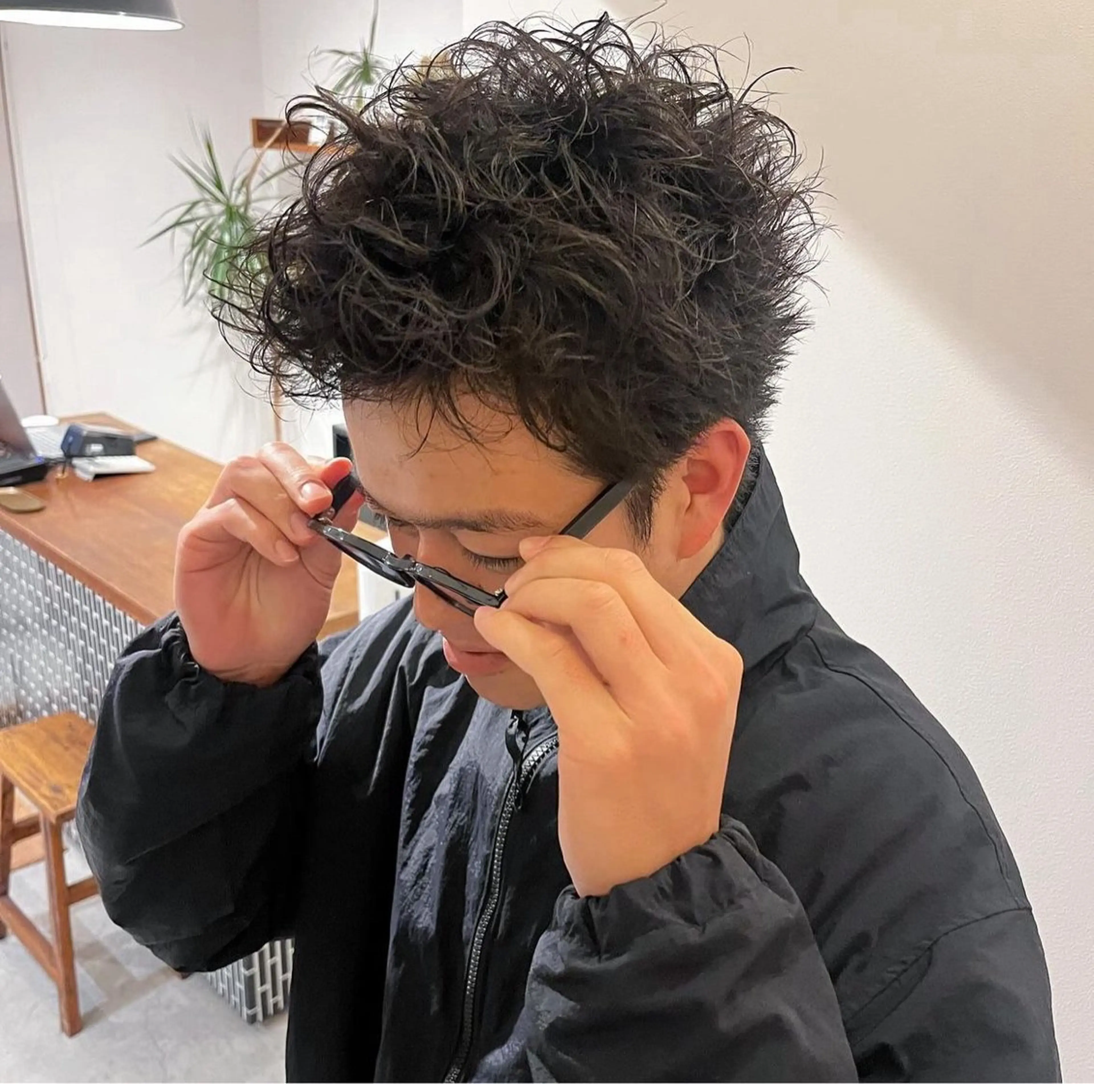 メンズ スパイキーショート 堀内 美那のヘアスタイル