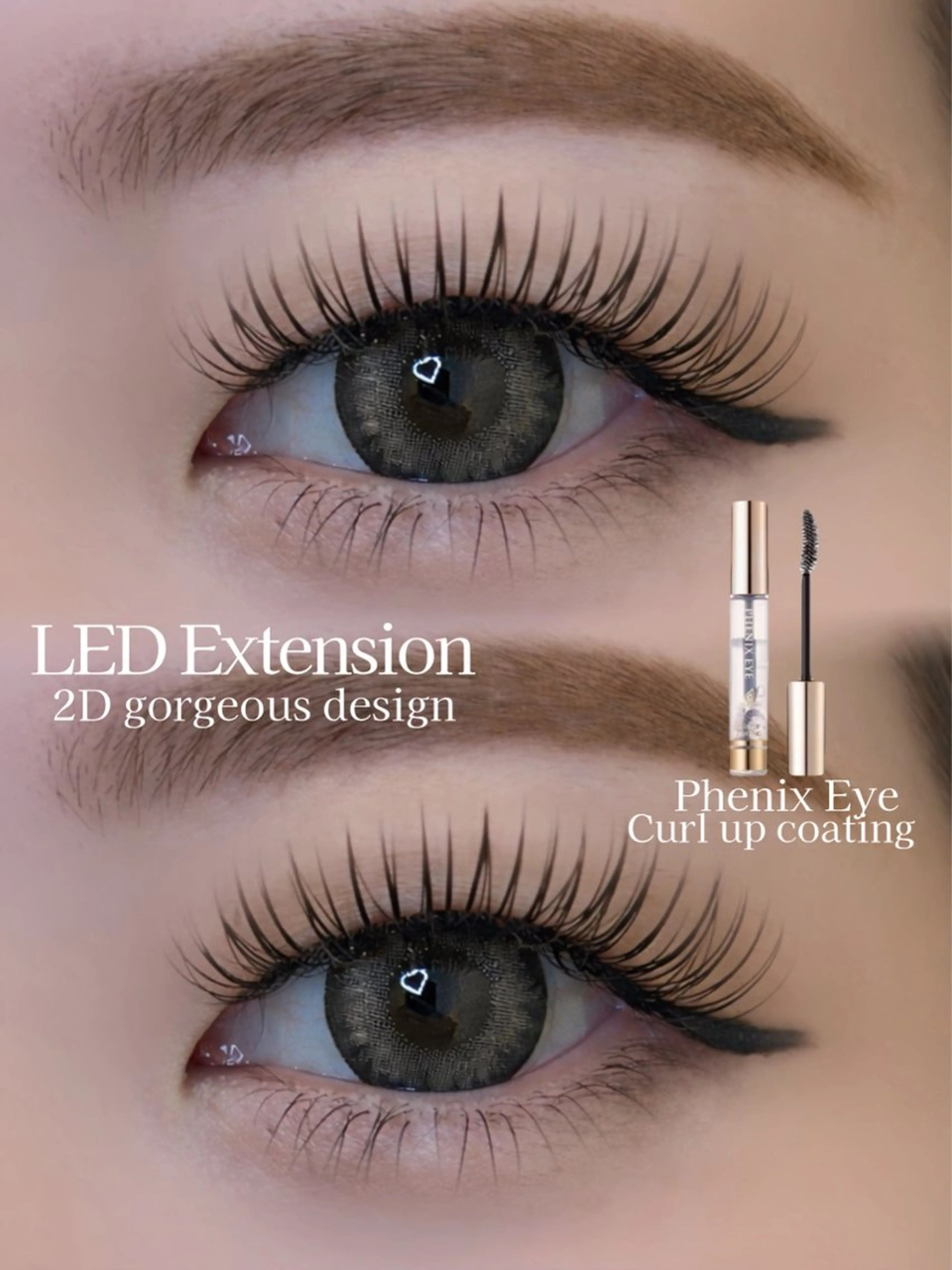 【𝐍𝐞𝐰 ✨☝🏻】LEDエクステ2本付け🏷️🩷の写真