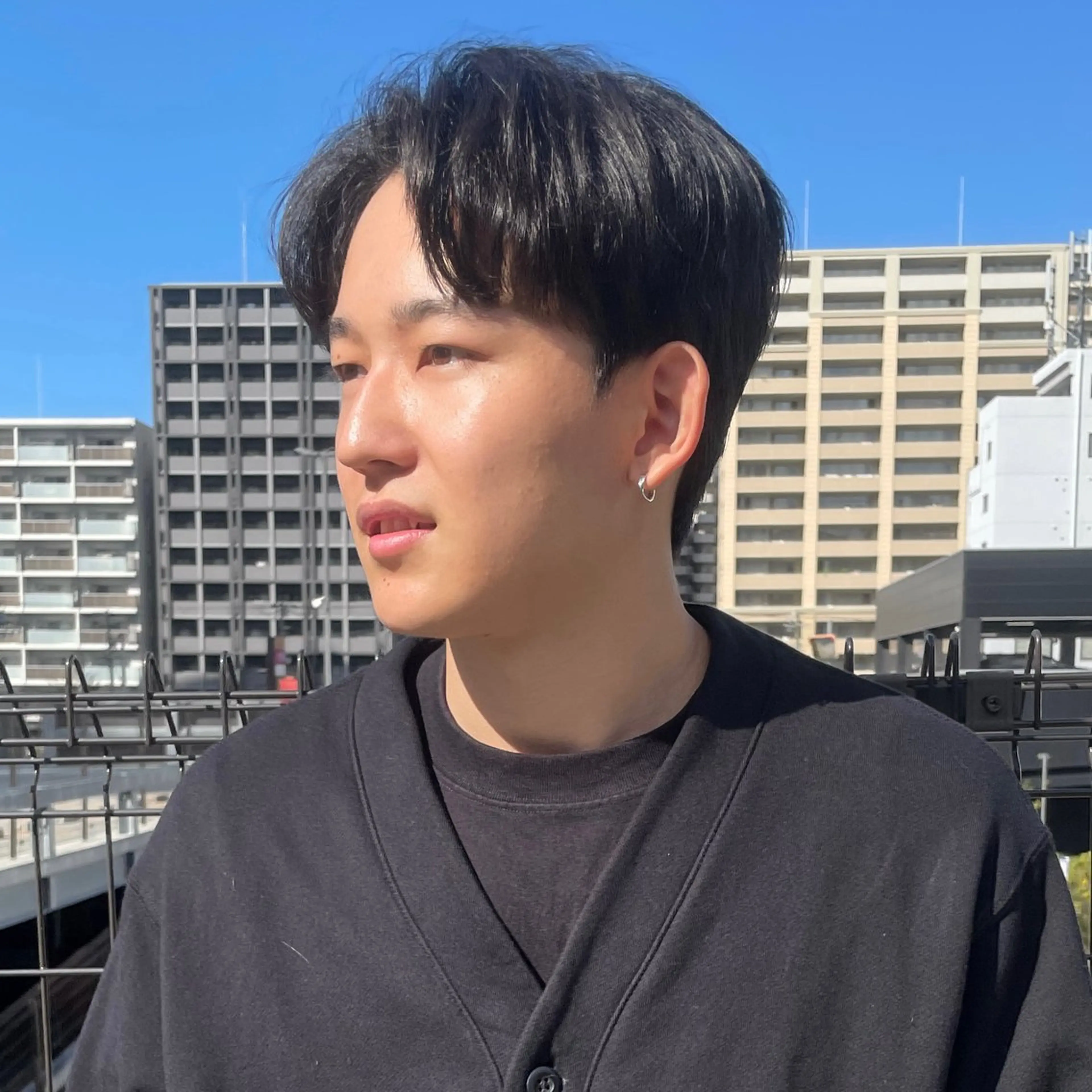 ショート パーマ メンズ メンズパーマ メンズツイストパーマ ツイストスパイラルパーマ 波巻きパーマ ニュアンスパーマ カット ヘアカラー パーマ メンズヘア特化 崎田 成人のヘアスタイル