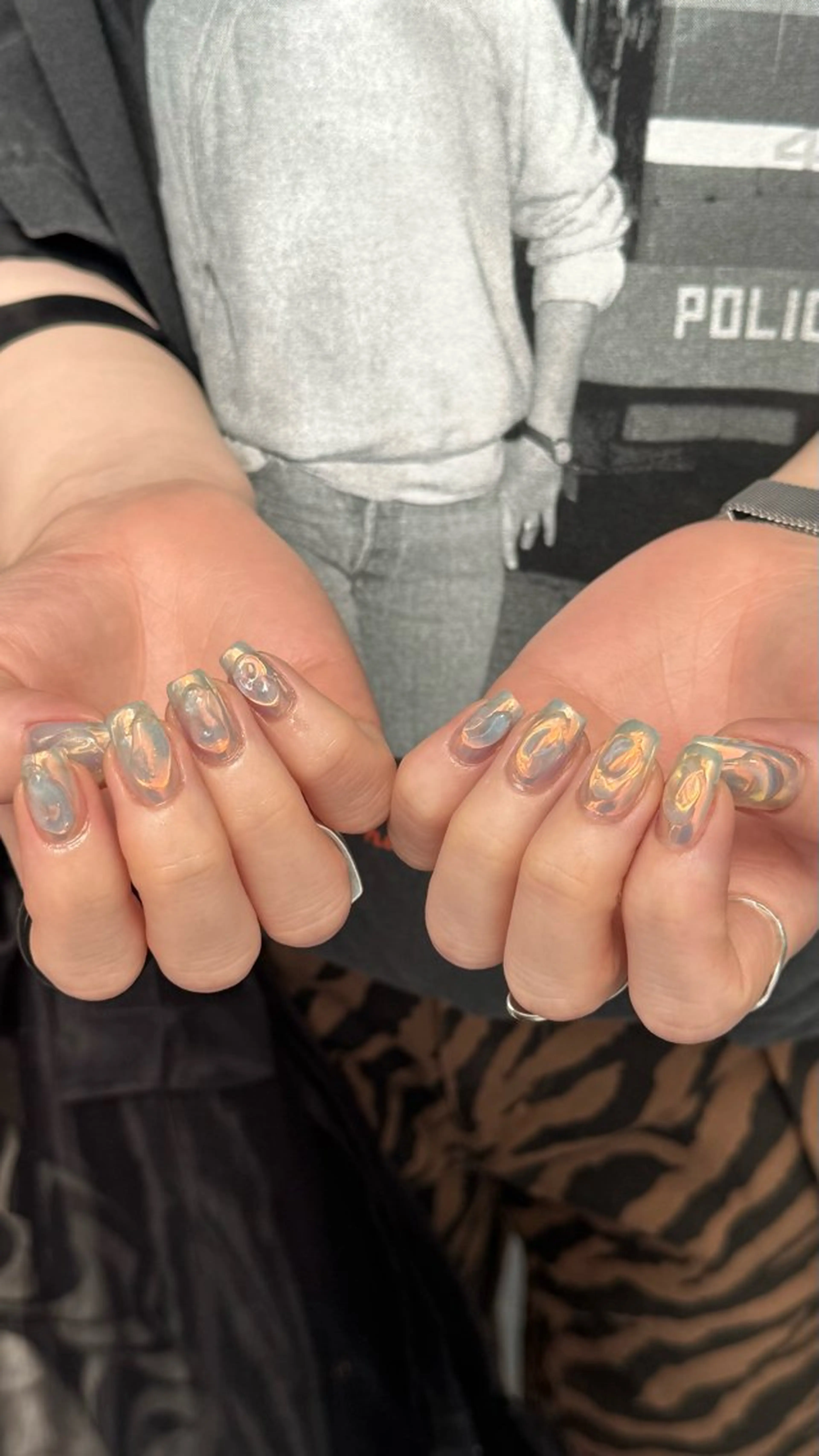 ネイル ニュアンスネイル シンプルネイル Yu_me(ユーミー)所属・Yu_me fuukaのネイルデザイン