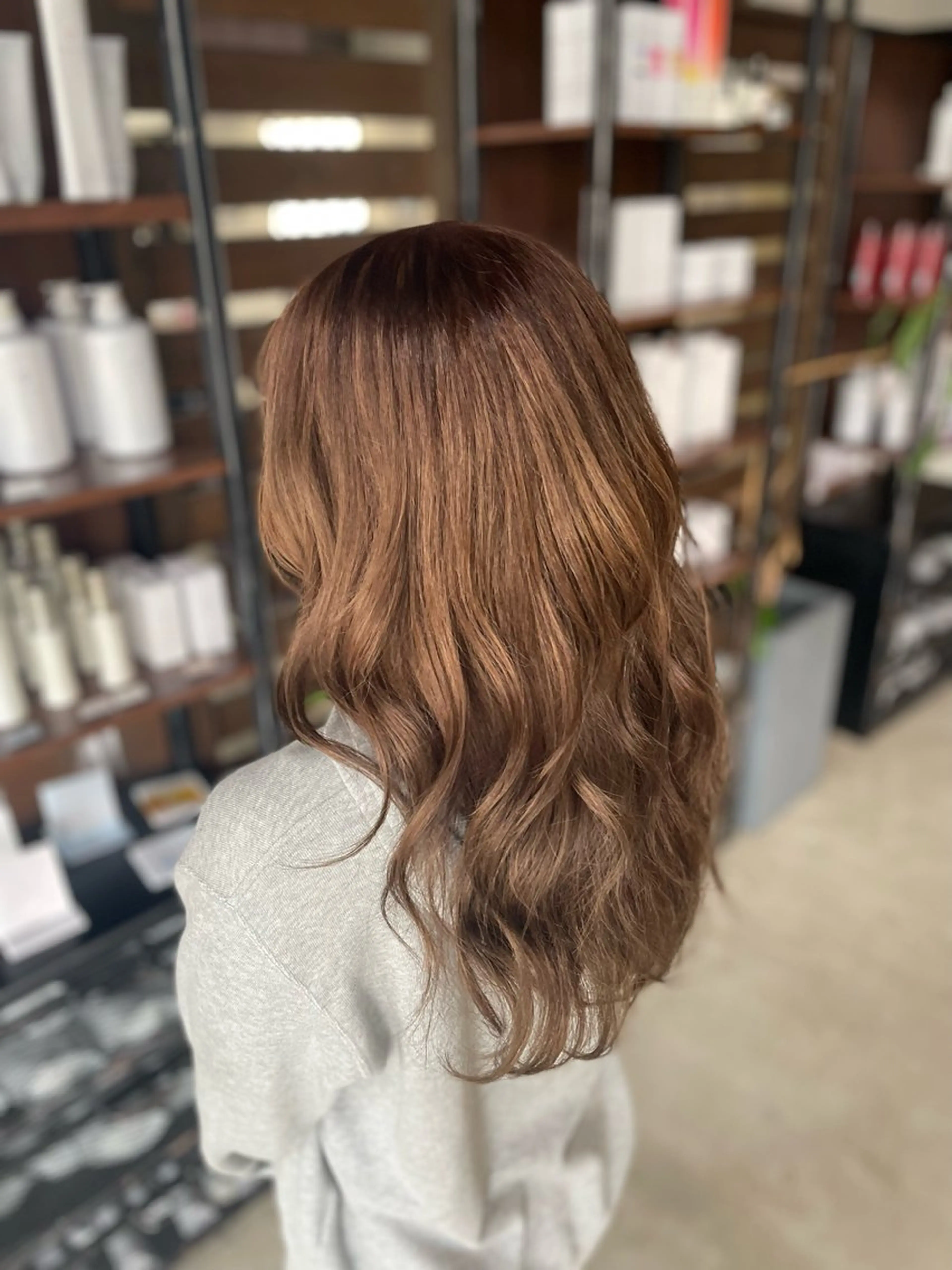 ロング ヘアカラー OGAWA NOAのヘアスタイル