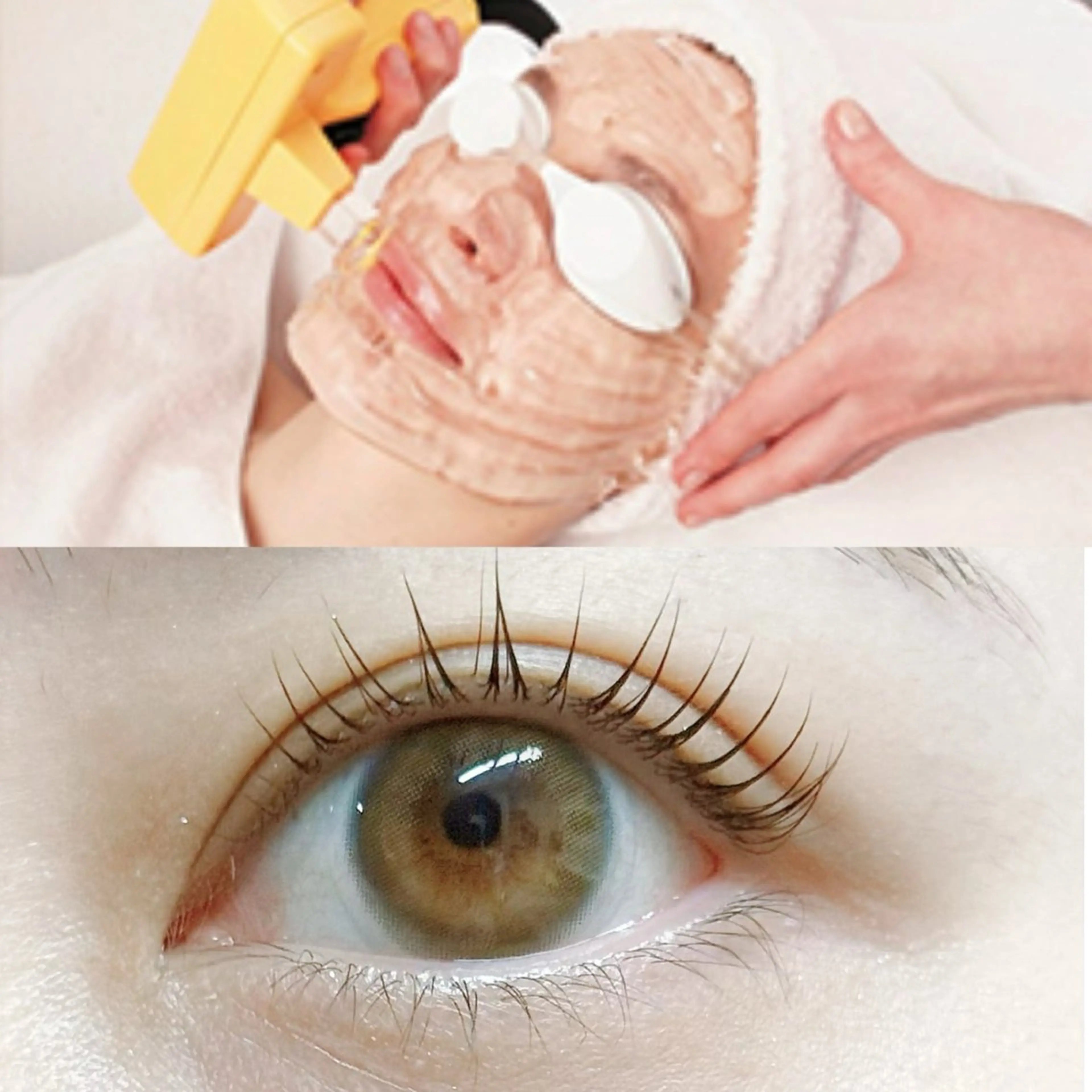 冬のご褒美ケア！光フェイシャル＋似合わせまつ毛パーマラッシュリフト🩵セットメニュー！の写真